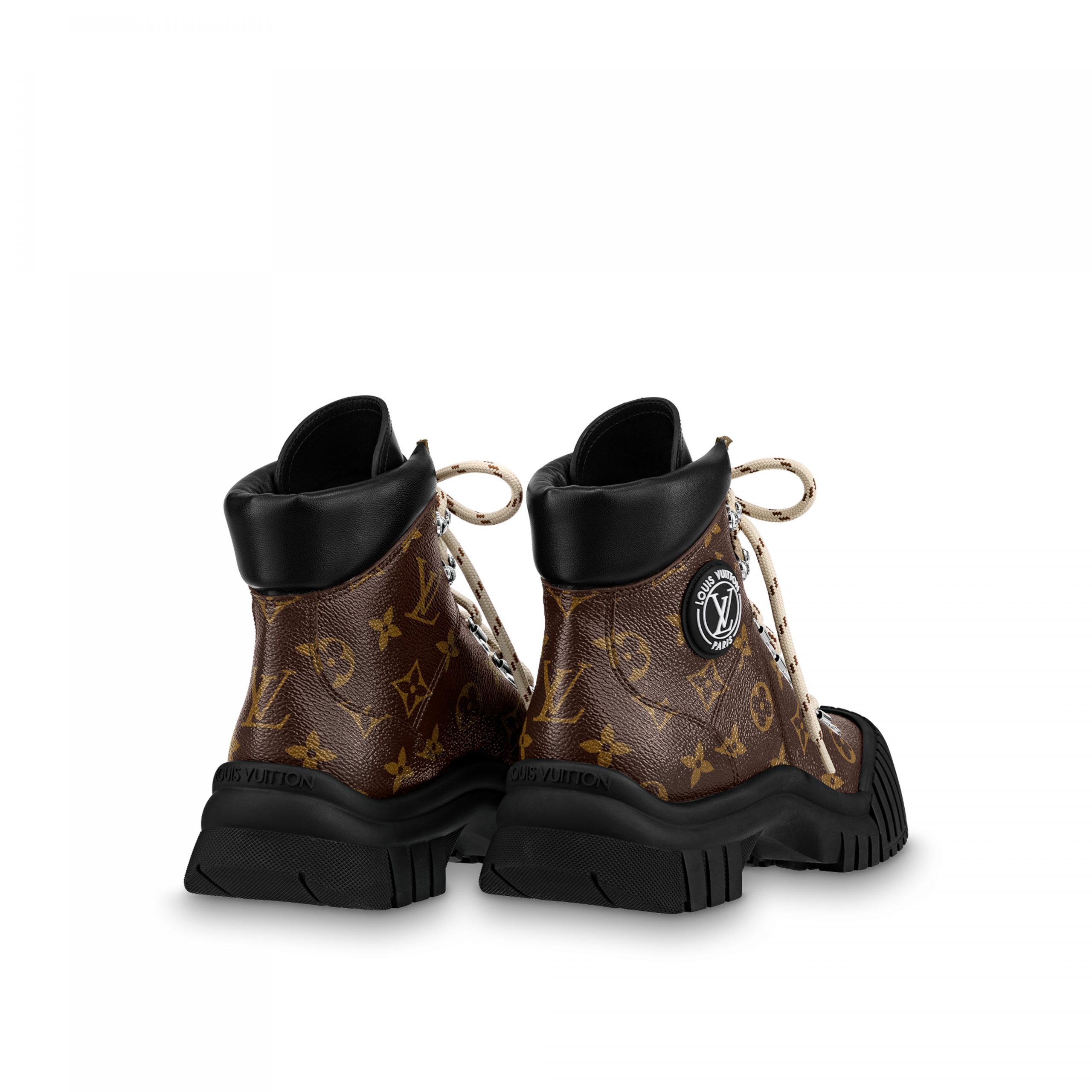 Lvlenka Louis Vuitton LV Ruby Flat Ranger Boot Cacao Brown 1AALYA