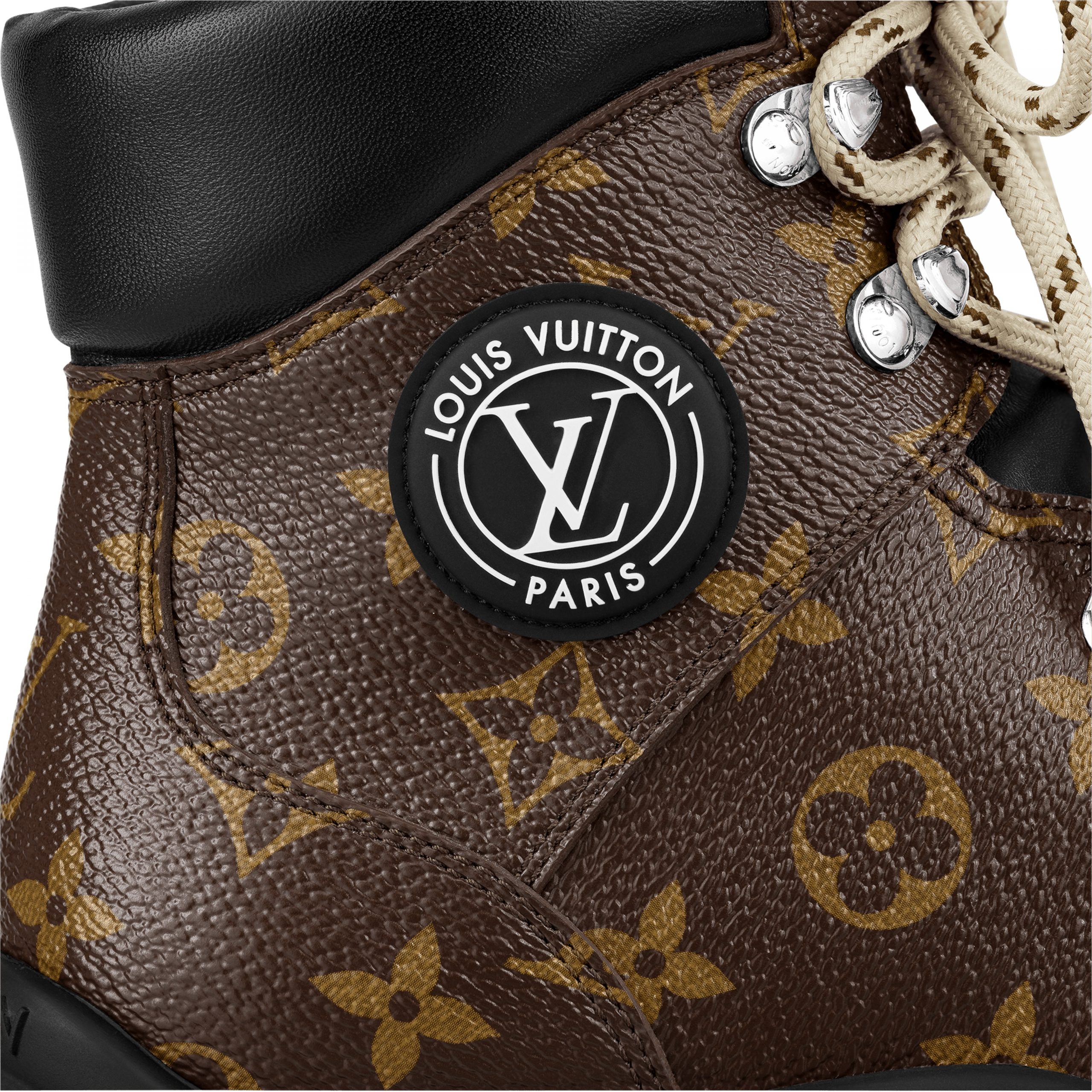 Lvlenka Louis Vuitton LV Ruby Flat Ranger Boot Cacao Brown 1AALYA