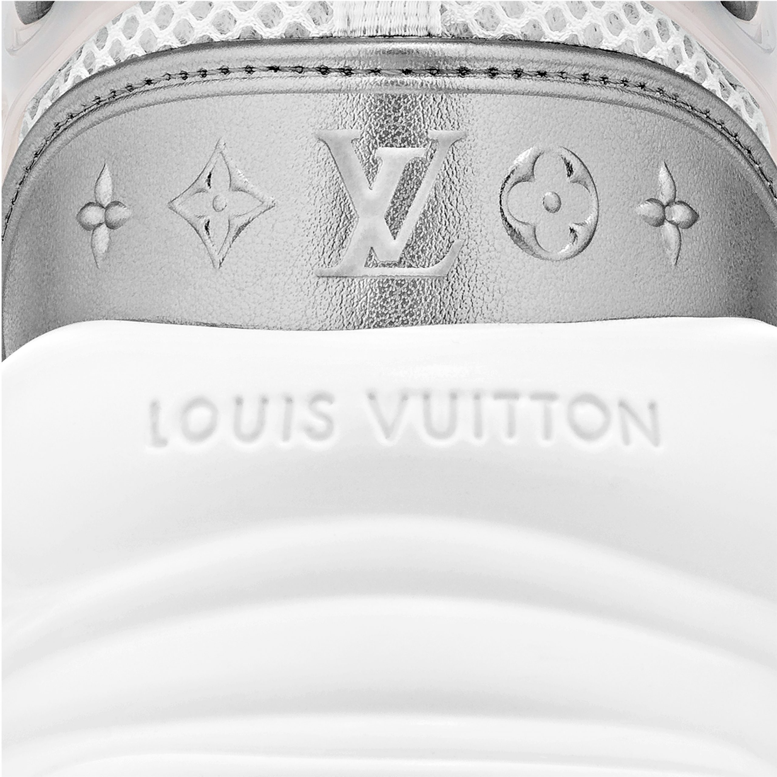 Lvlenka Louis Vuitton LV Run 55 Sneaker Monogram Flowers Blue 1ABVIR