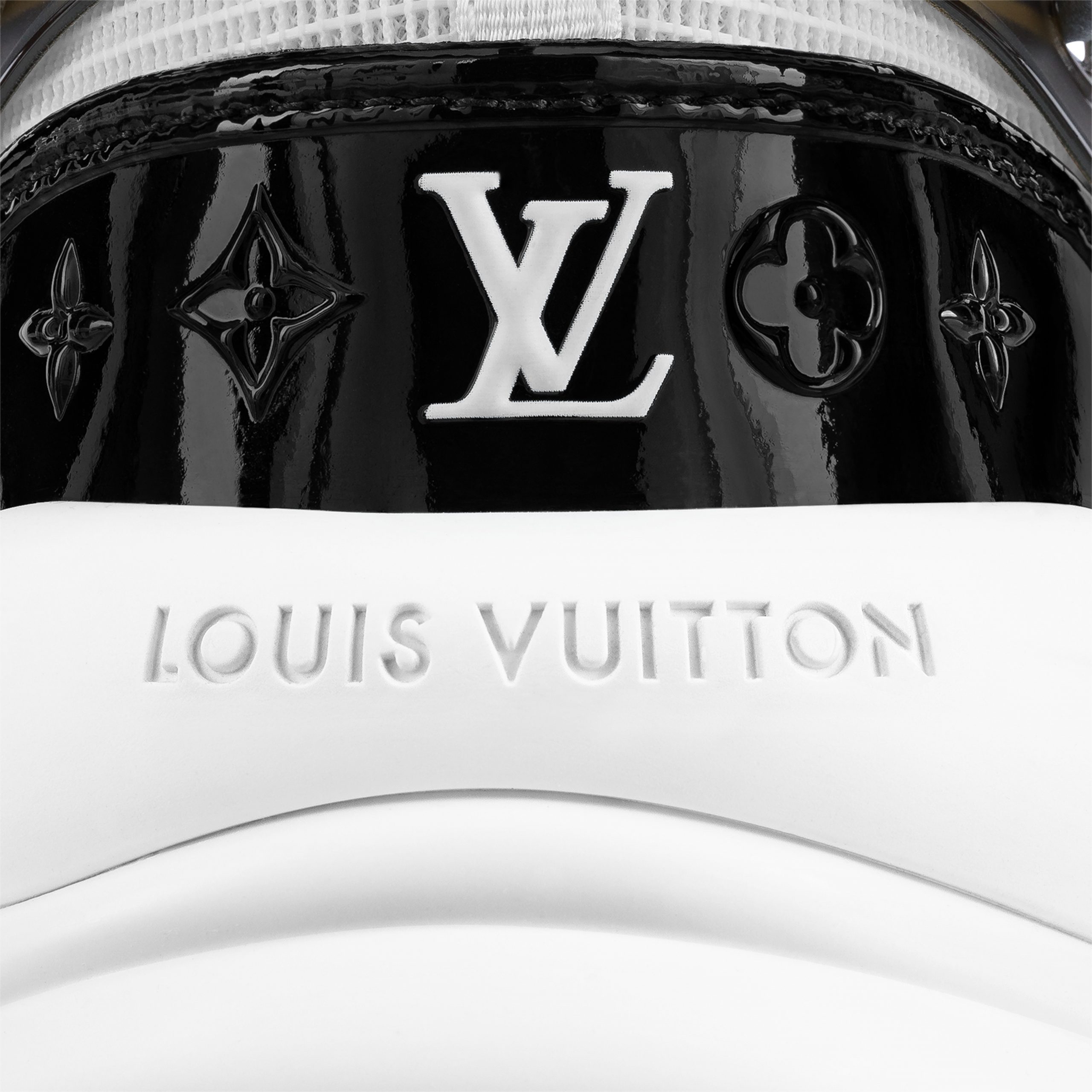 Lvlenka Louis Vuitton LV Run 55 Sneaker Monogram Flowers White 1AASDF