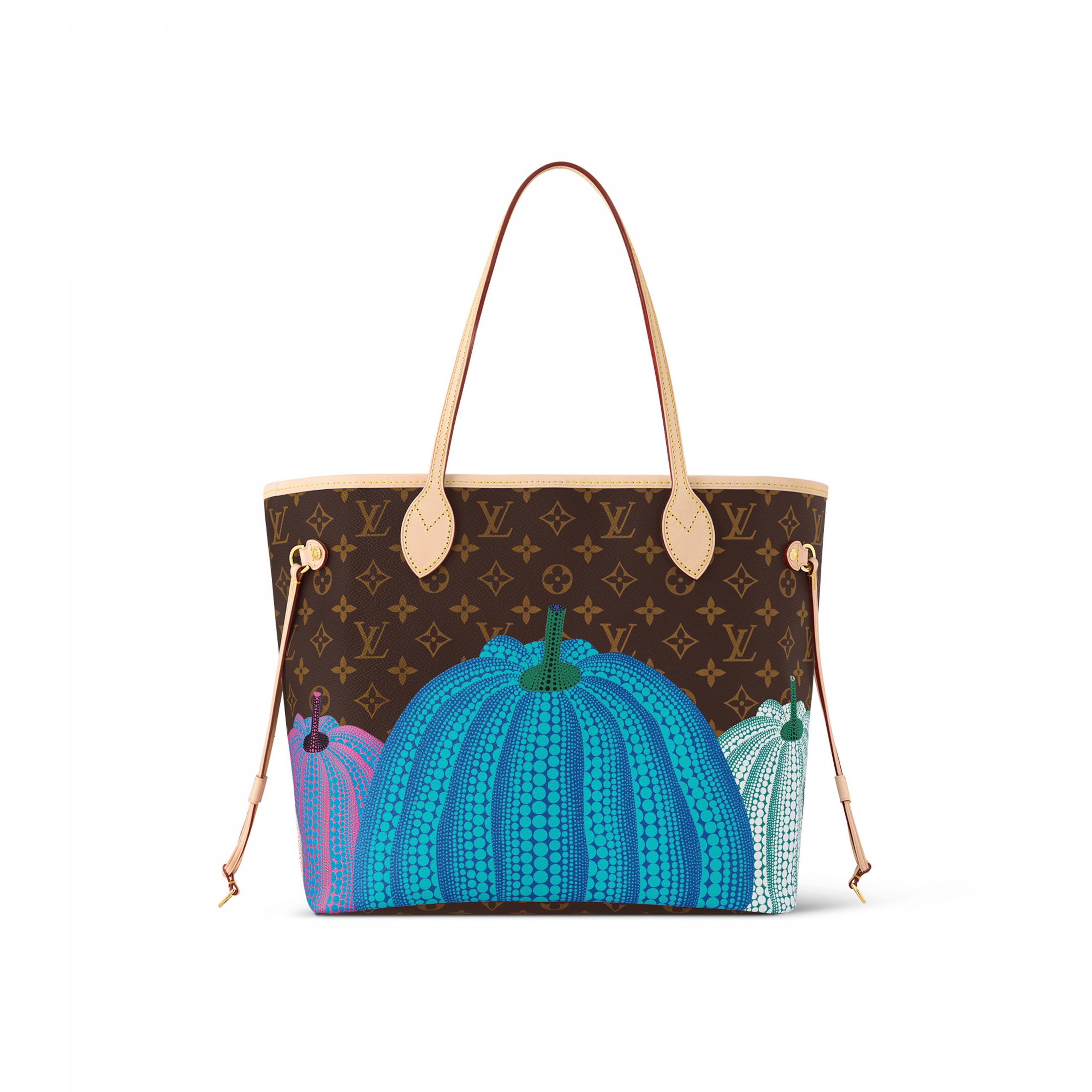 Lvlenka Louis Vuitton LV x YK Neverfull MM M46468 Pumpkin print