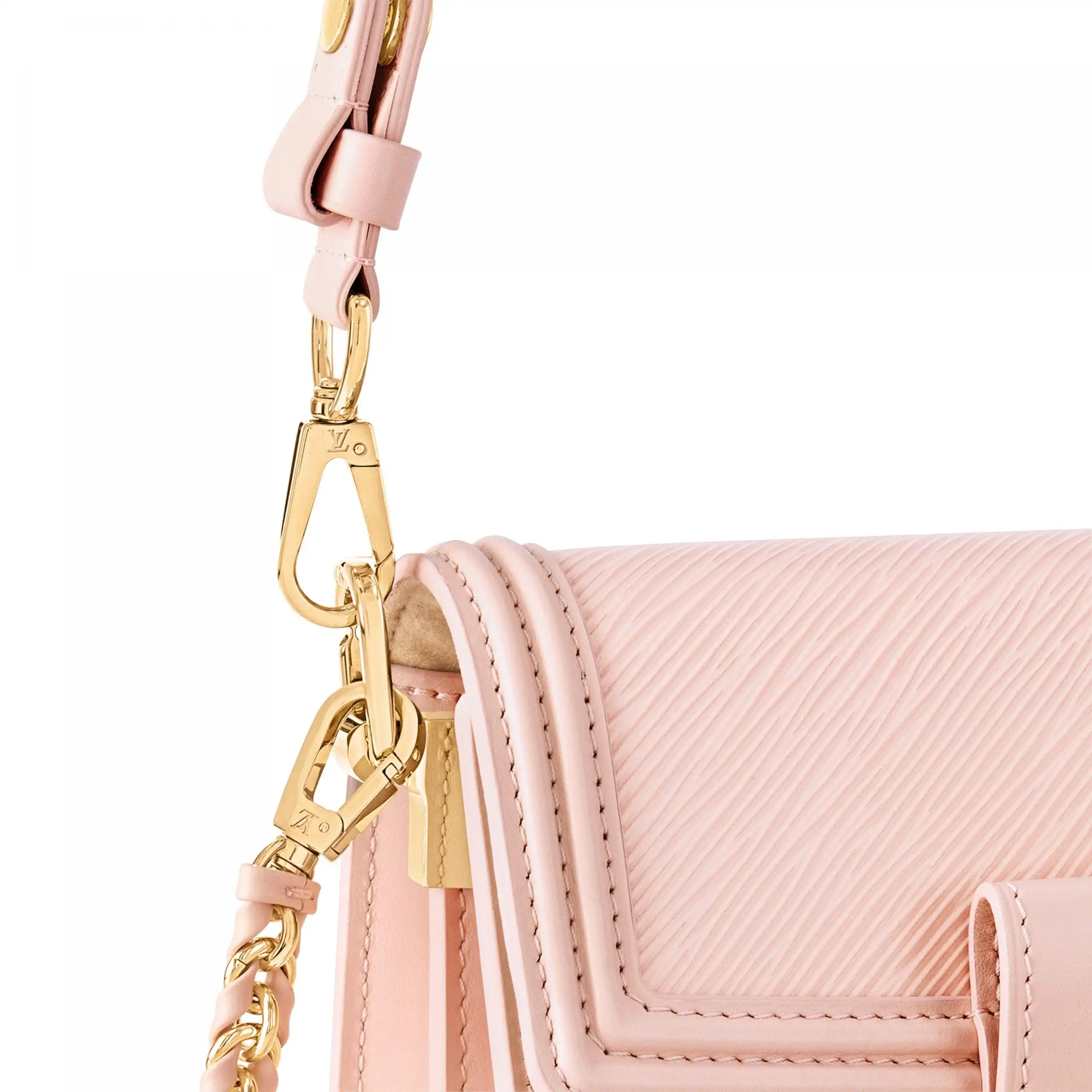 Cheap Louis Vuitton M23558 Mini Dauphine Rose Epi leather