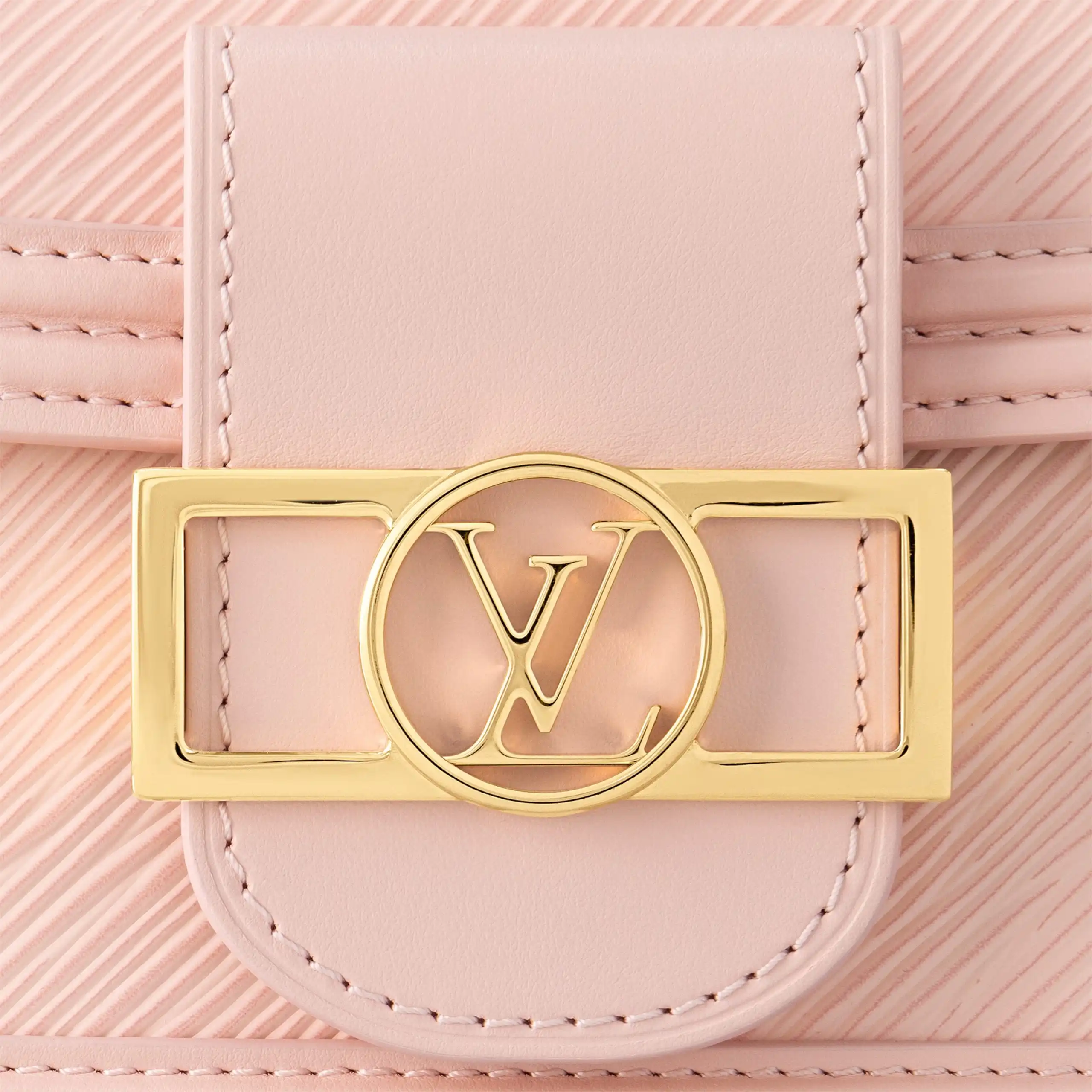 Cheap Louis Vuitton M23558 Mini Dauphine Rose Epi leather