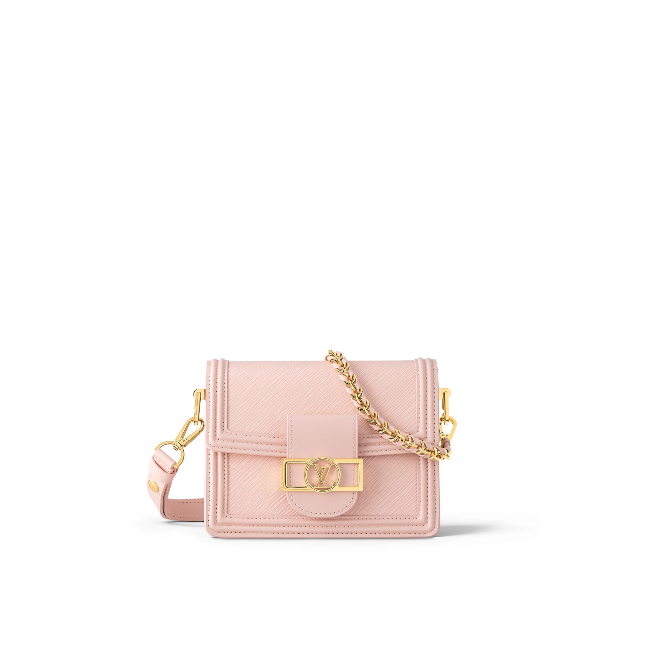 Lvlenka Louis Vuitton M23558 Mini Dauphine Rose Epi leather