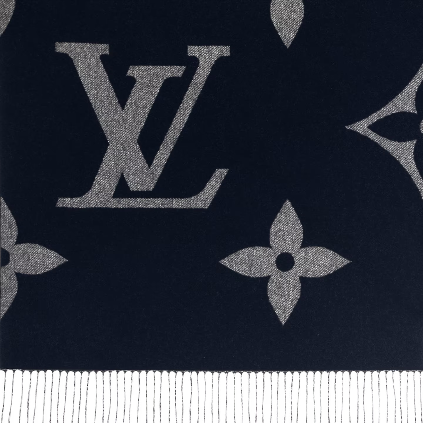 Lvlenka Louis Vuitton Navy M77950 MNG Giant Scarf