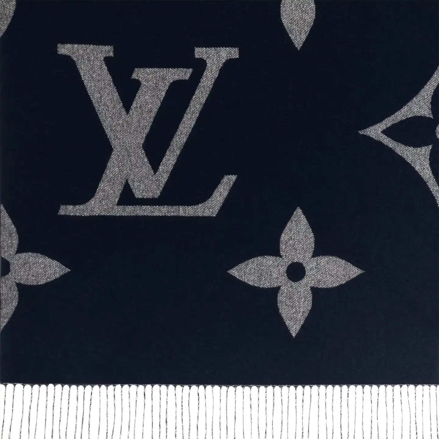 Cheap Louis Vuitton Navy M77950 MNG Giant Scarf