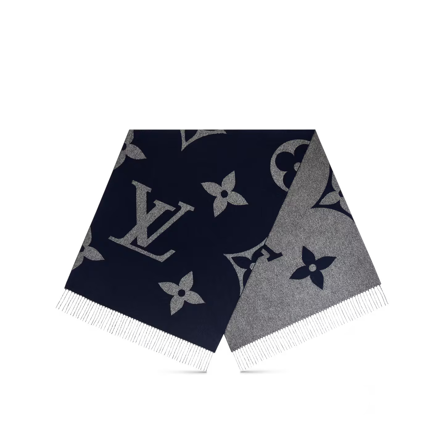 Lvlenka Louis Vuitton Navy M77950 MNG Giant Scarf