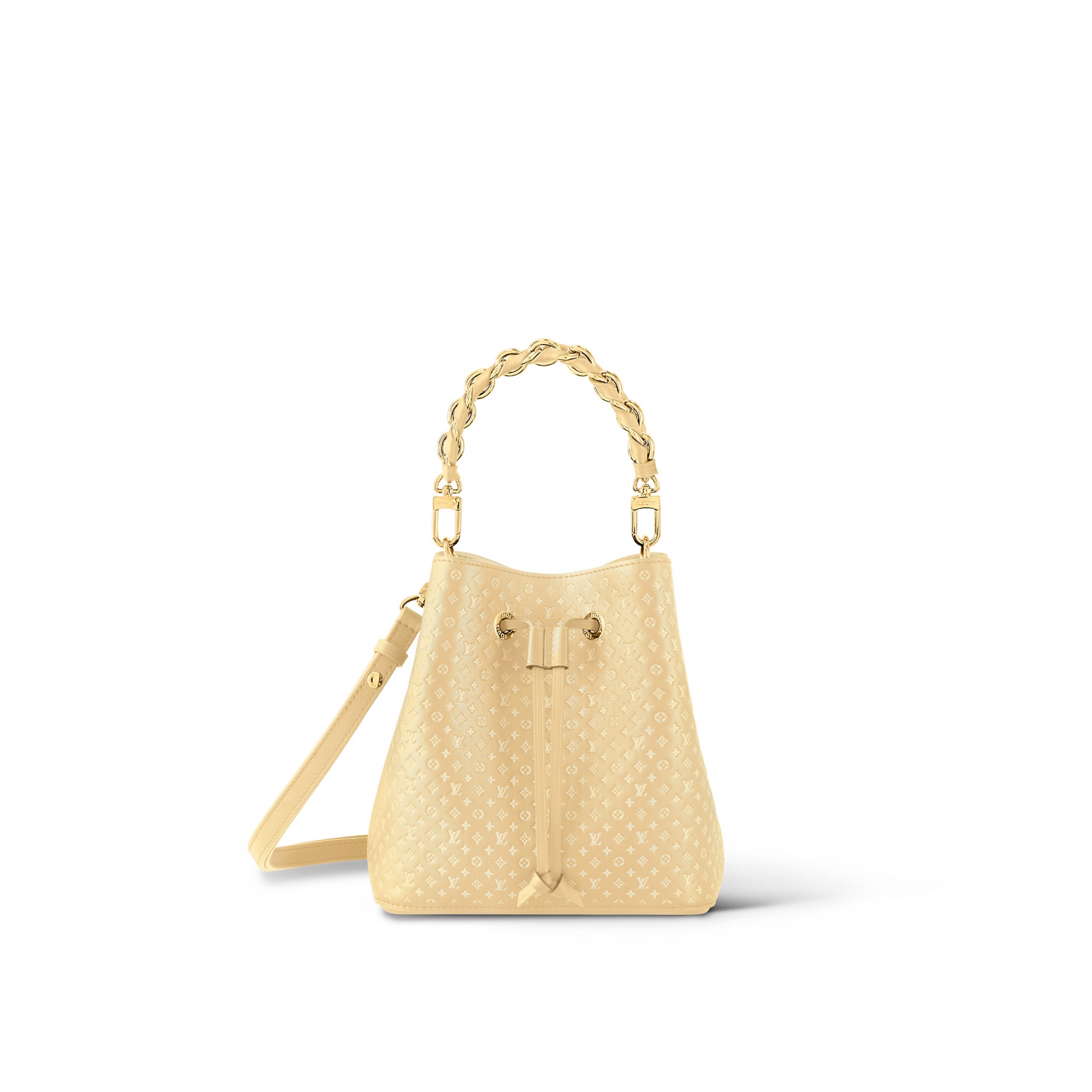 Lvlenka Louis Vuitton M22599 Calfskin Yellow Néonoé BB