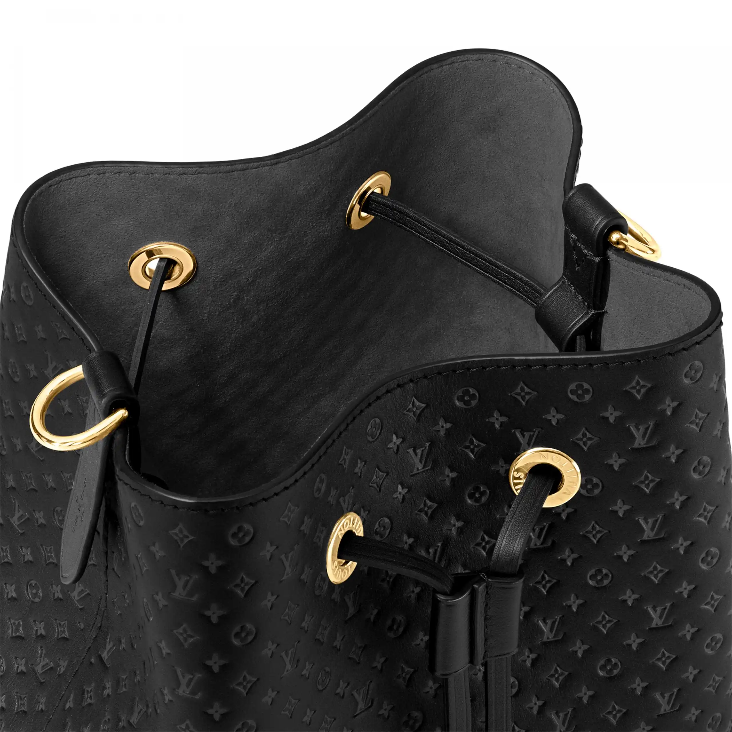 Cheap Louis Vuitton M22598 Calfskin Black Néonoé BB