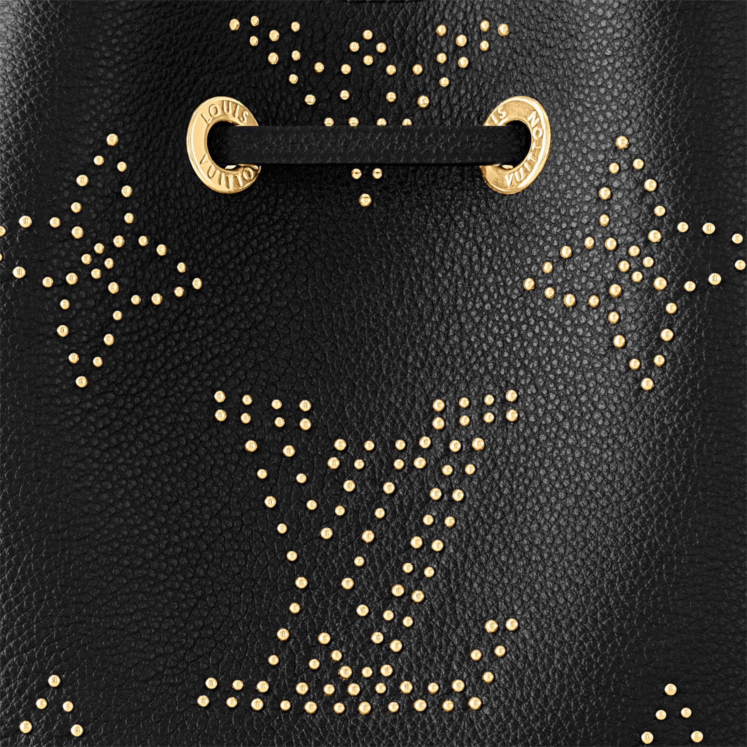 Lvlenka Louis Vuitton M46734 Néonoé BB Black Monogram Empreinte Studs