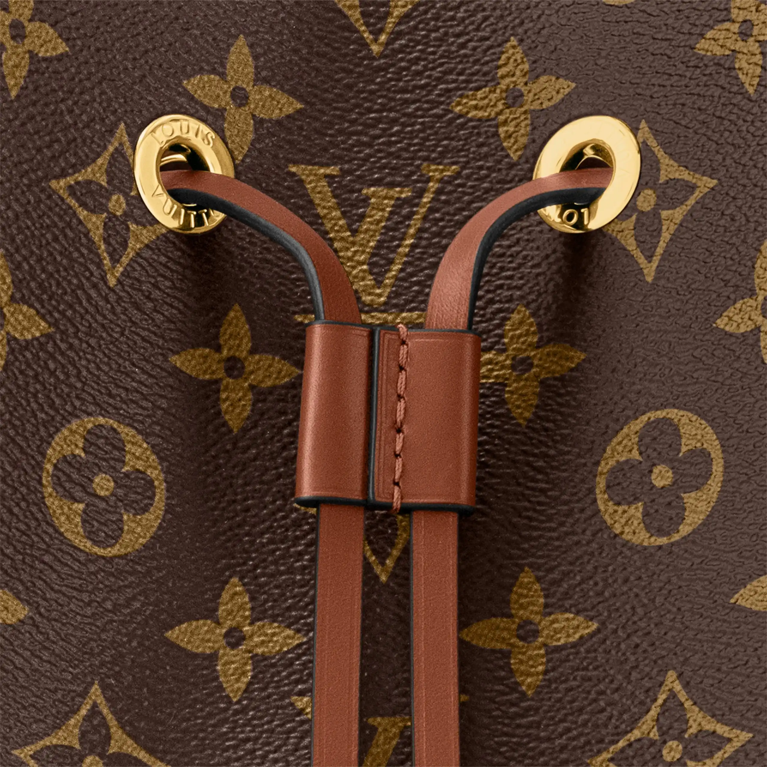 Affordable Louis Vuitton M44887 Caramel Brown Monogram NéoNoé MM