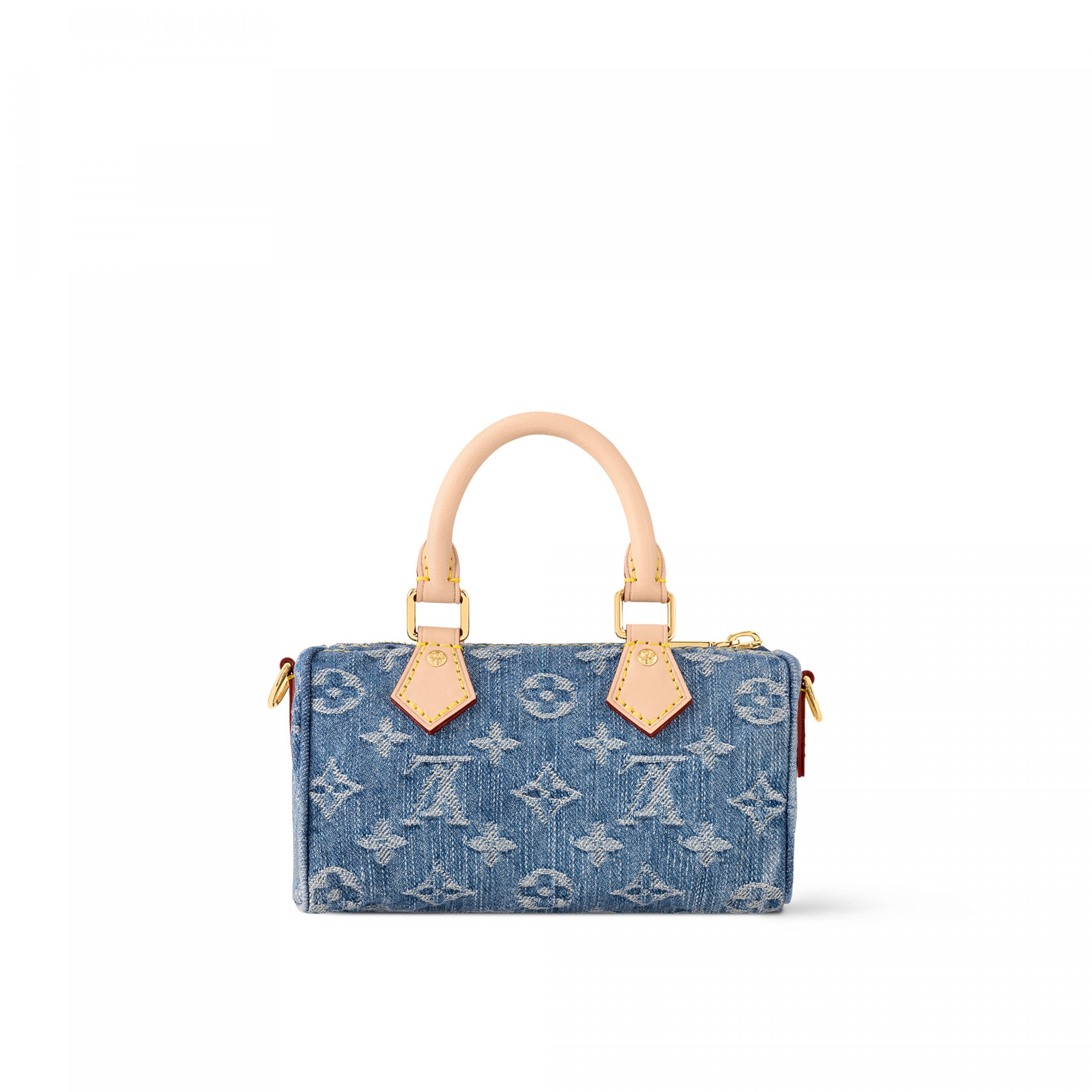 Lvlenka Louis Vuitton M82950 Nano Speedy Denim Blue