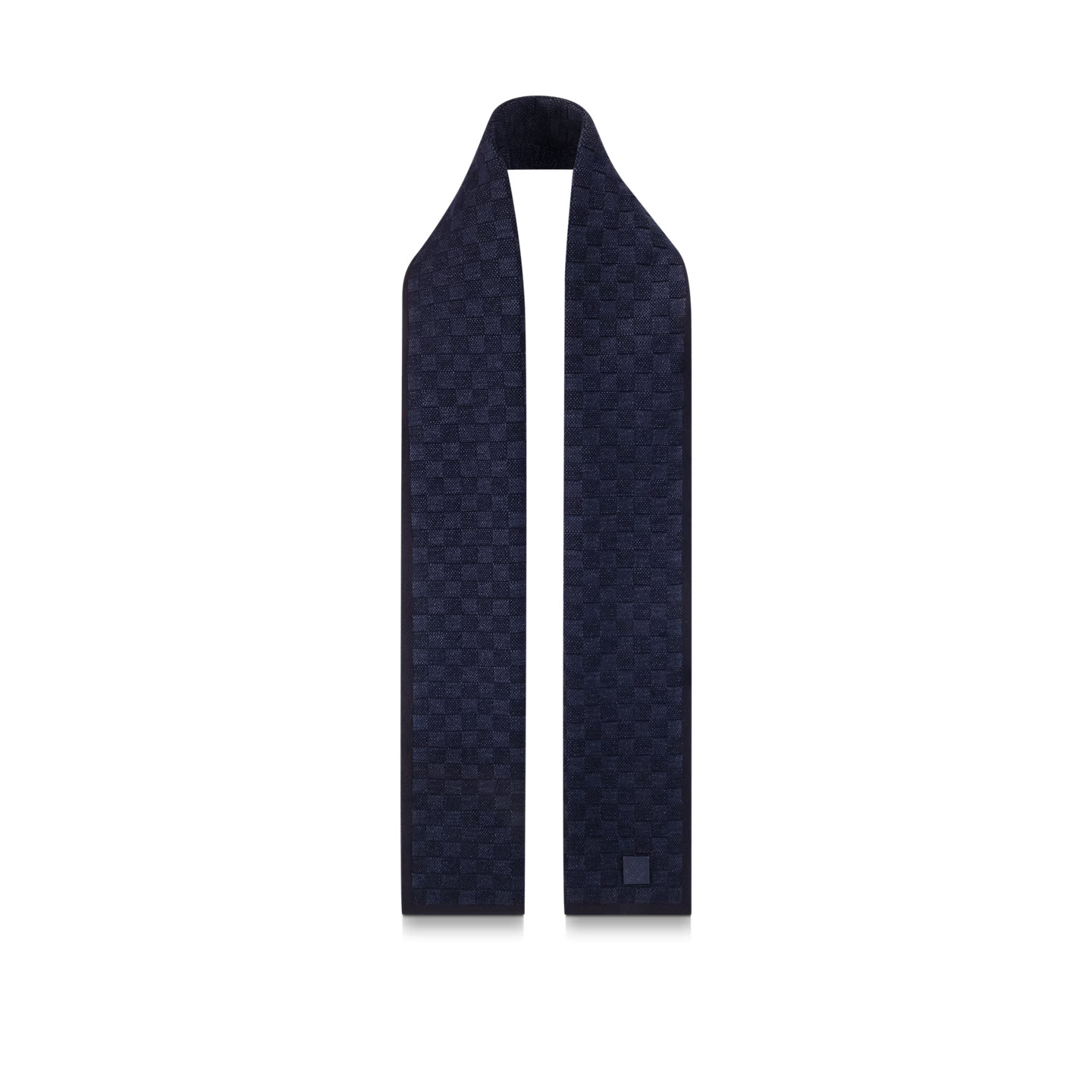 Lvlenka Louis Vuitton Navy M77987 Néo Petit Damier Scarf