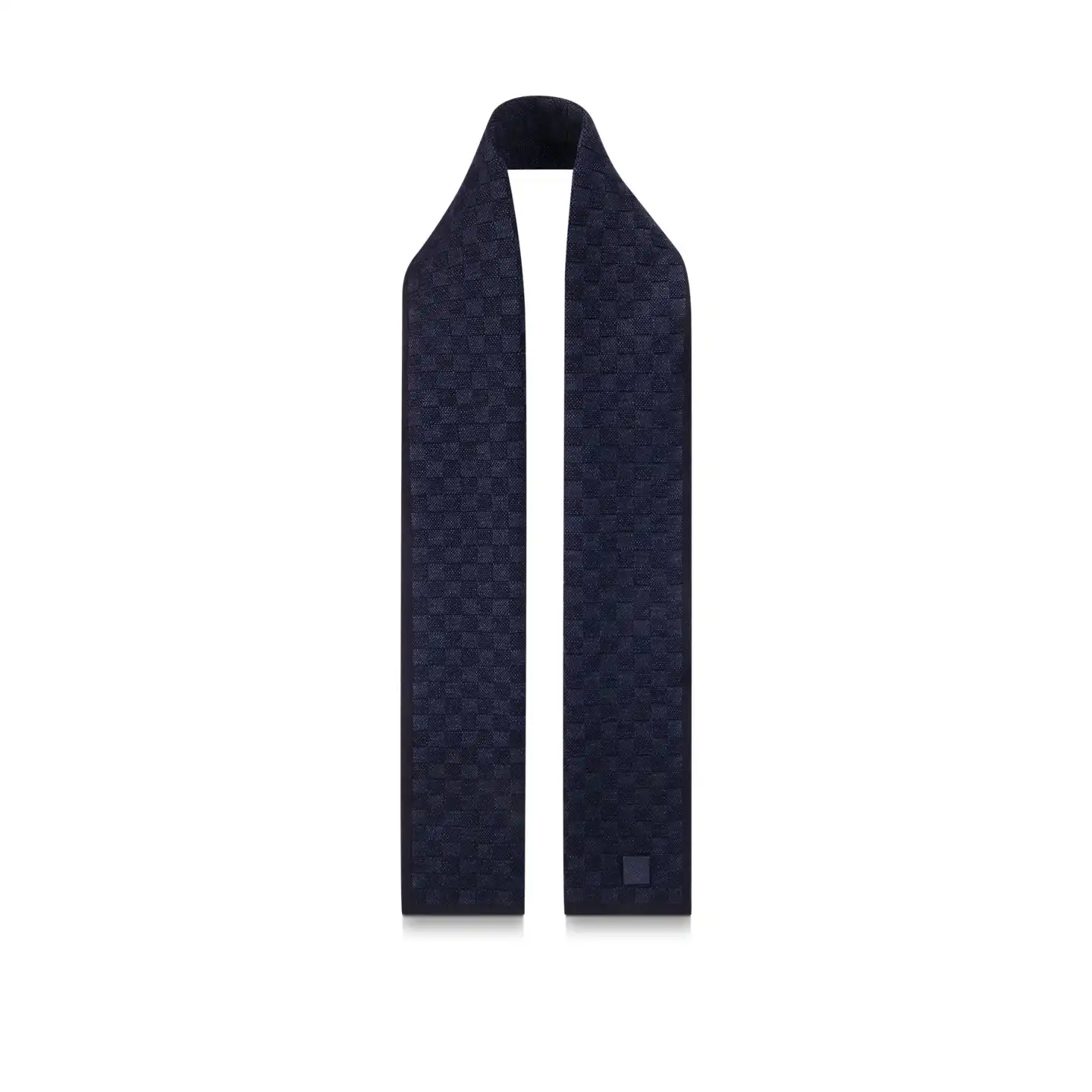 Affordable Louis Vuitton Navy M77987 Néo Petit Damier Scarf