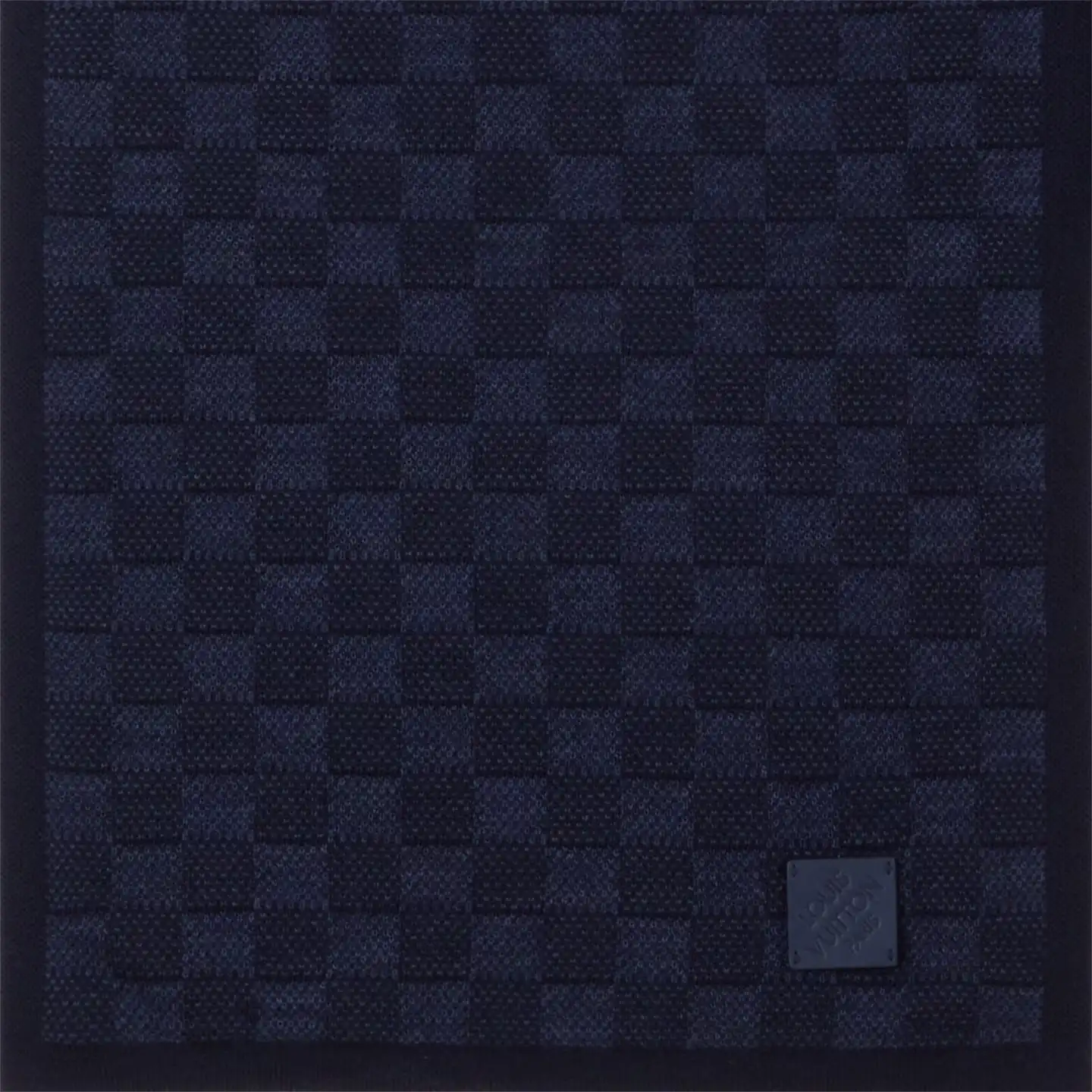 Affordable Louis Vuitton Navy M77987 Néo Petit Damier Scarf