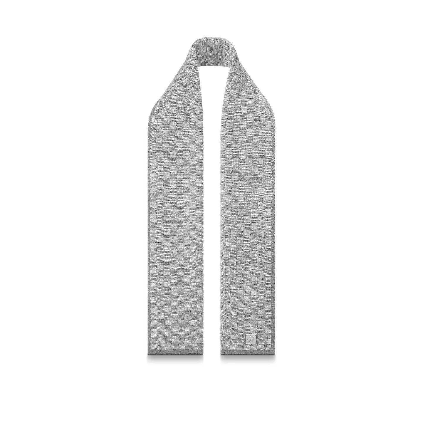 Lvlenka Louis Vuitton Light Grey M77989 Néo Petit Damier Scarf