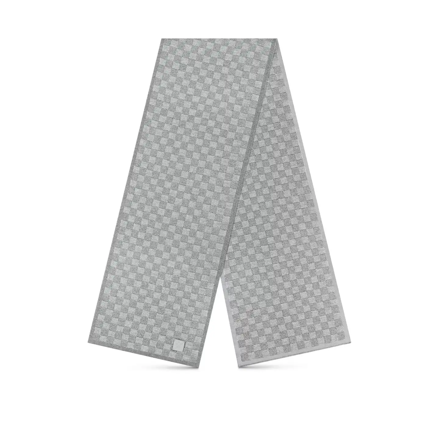 Louis Vuitton Light Grey M77989 Néo Petit Damier Scarf