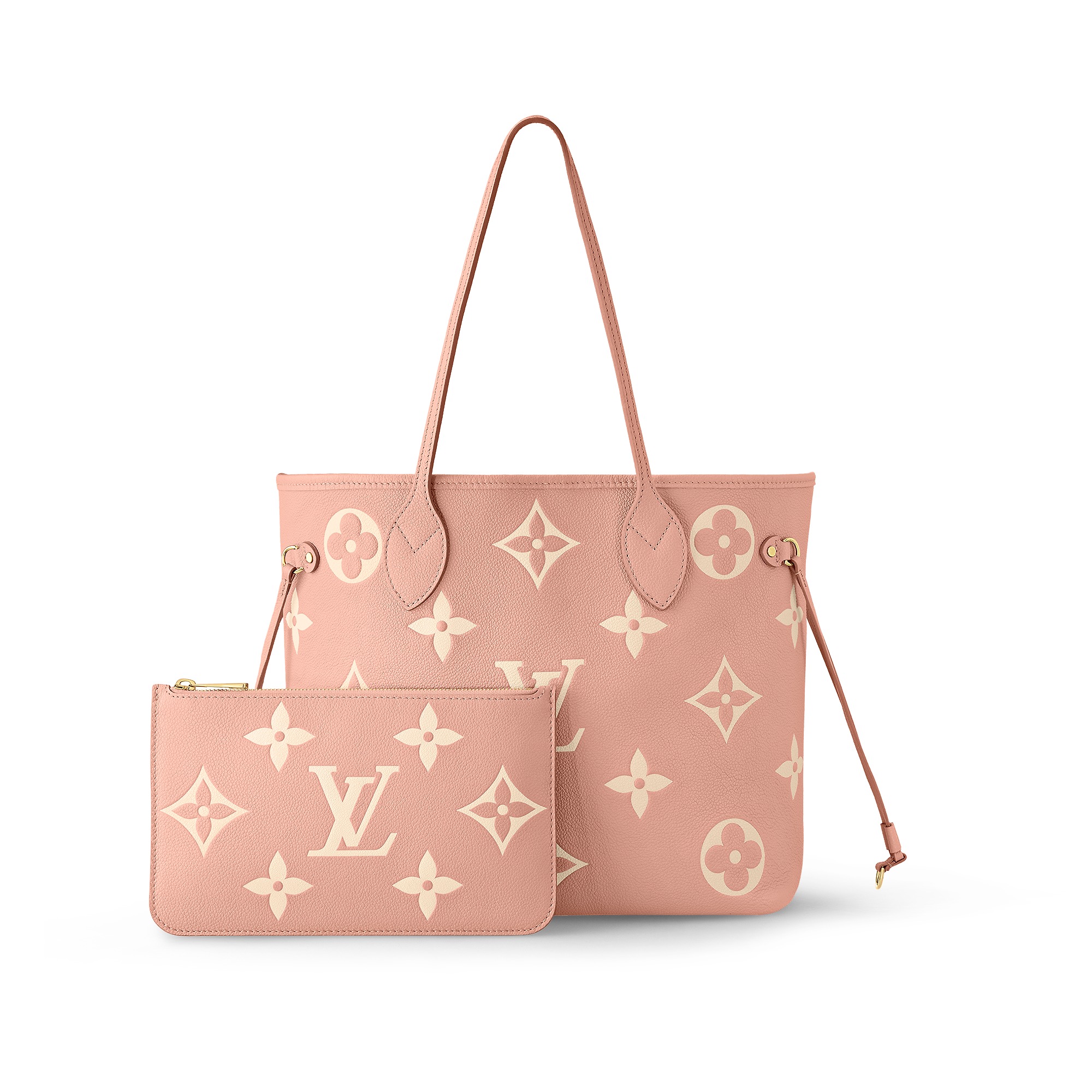 Lvlenka Louis Vuitton Neverfull MM M46329 Trianon Pink   Cream