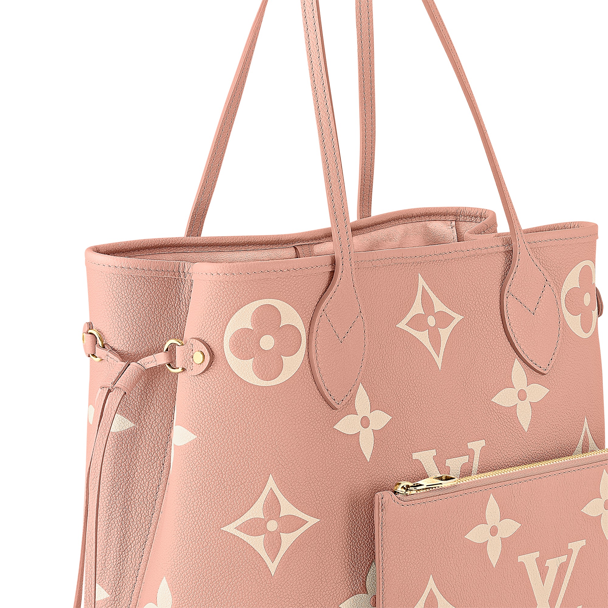 Lvlenka Louis Vuitton Neverfull MM M46329 Trianon Pink   Cream