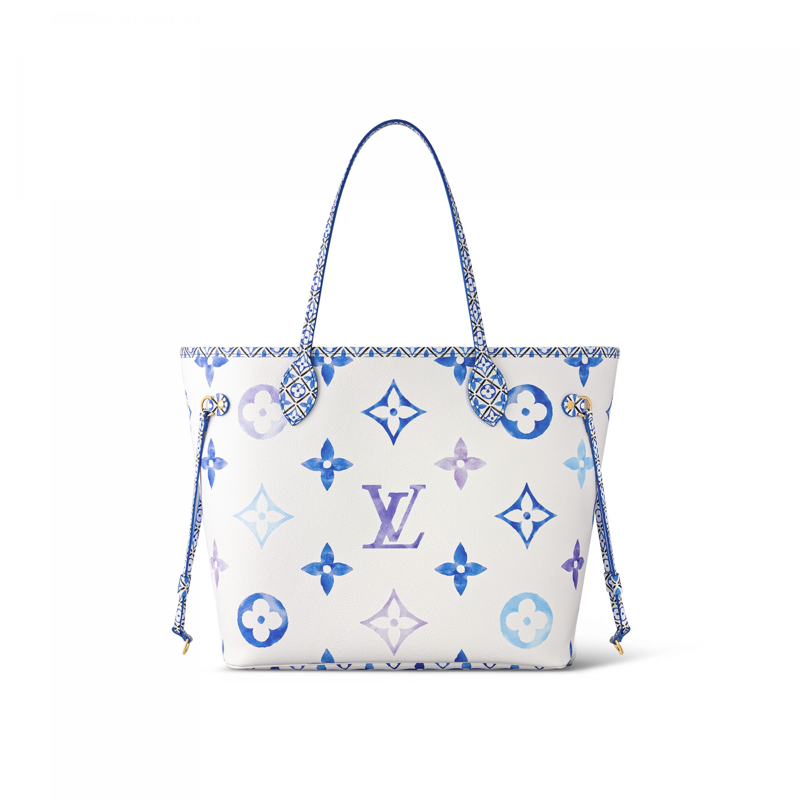 Lvlenka Louis Vuitton M22979 Neverfull MM Blue Monogram