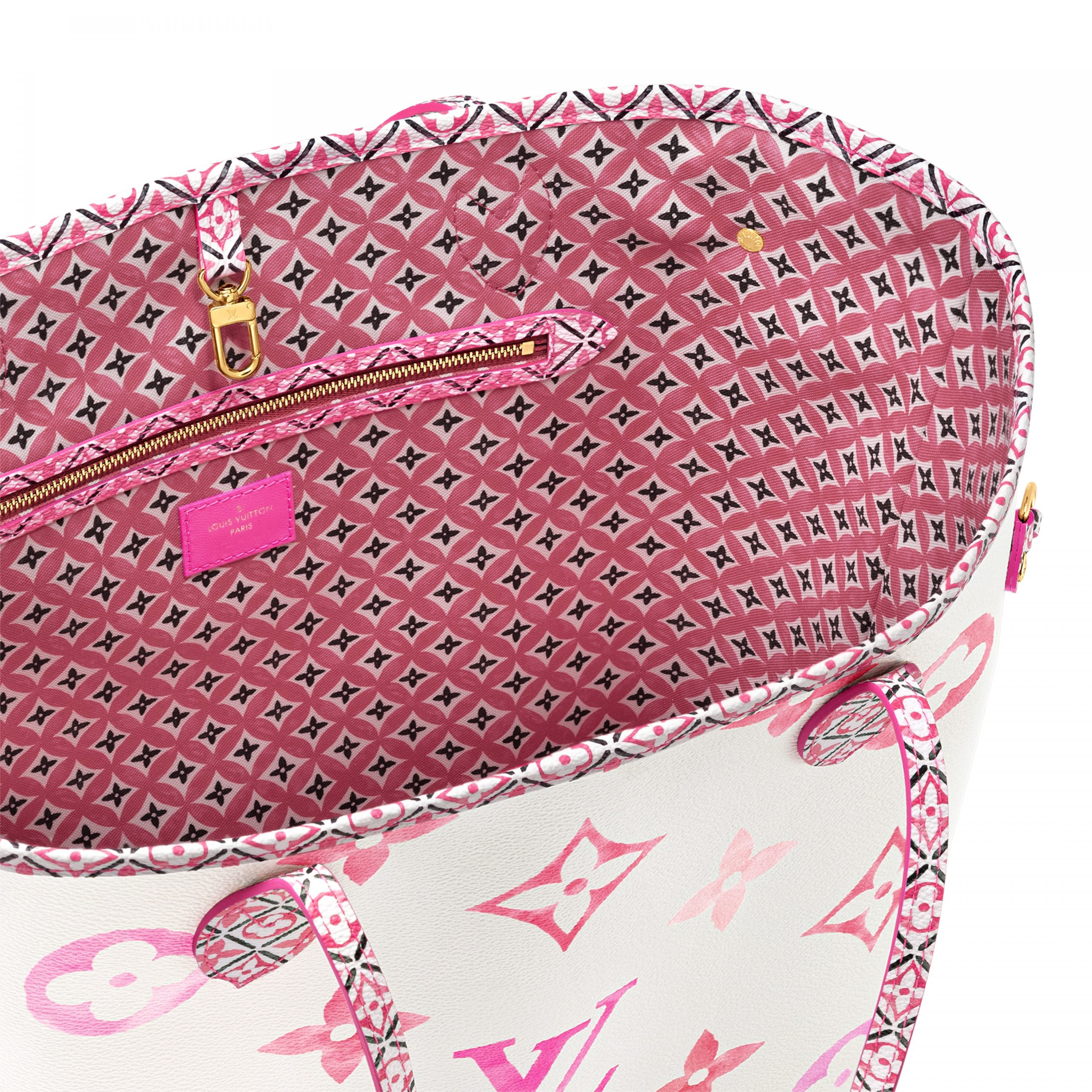 Lvlenka Louis Vuitton M22980 Neverfull MM Pink Monogram