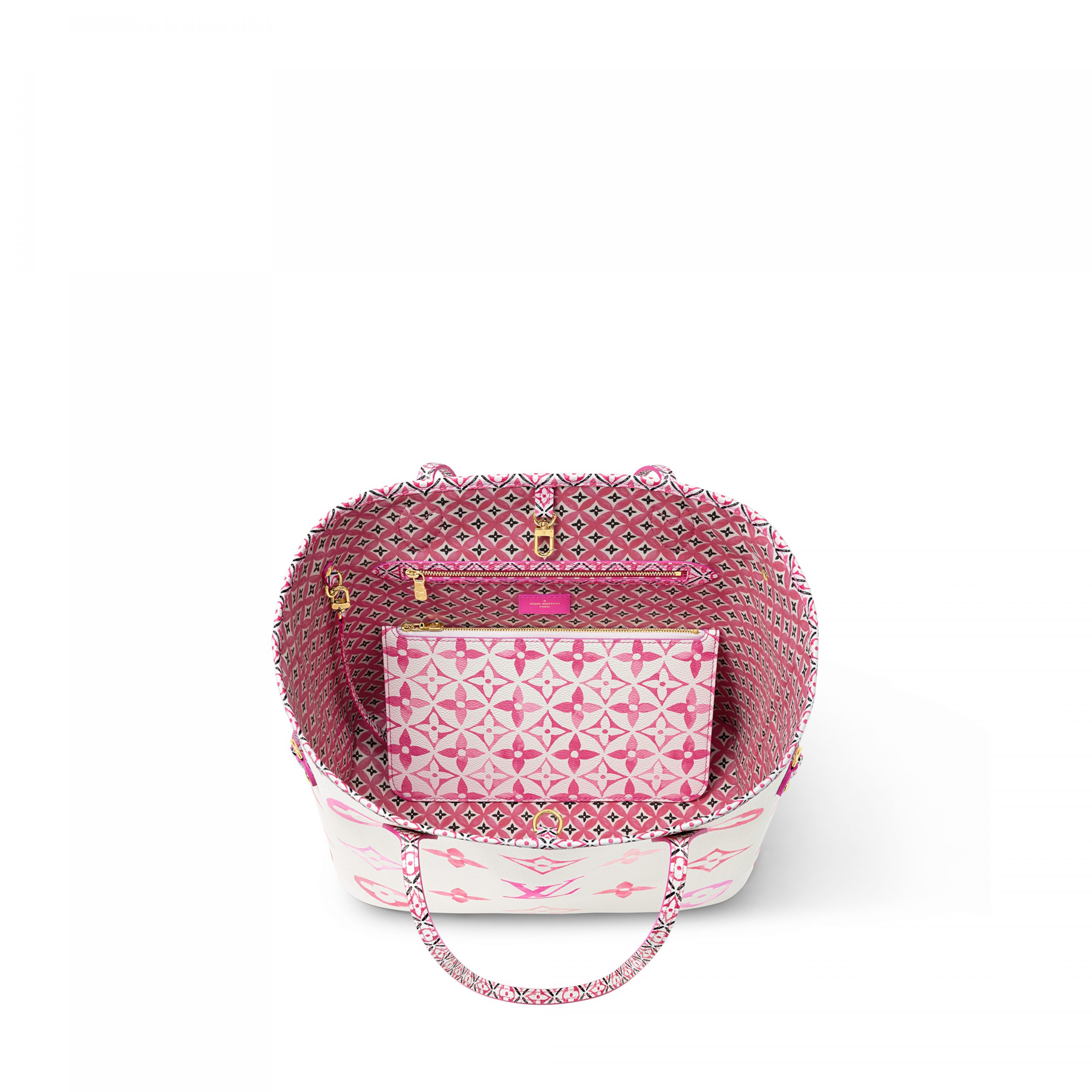 Lvlenka Louis Vuitton M22980 Neverfull MM Pink Monogram