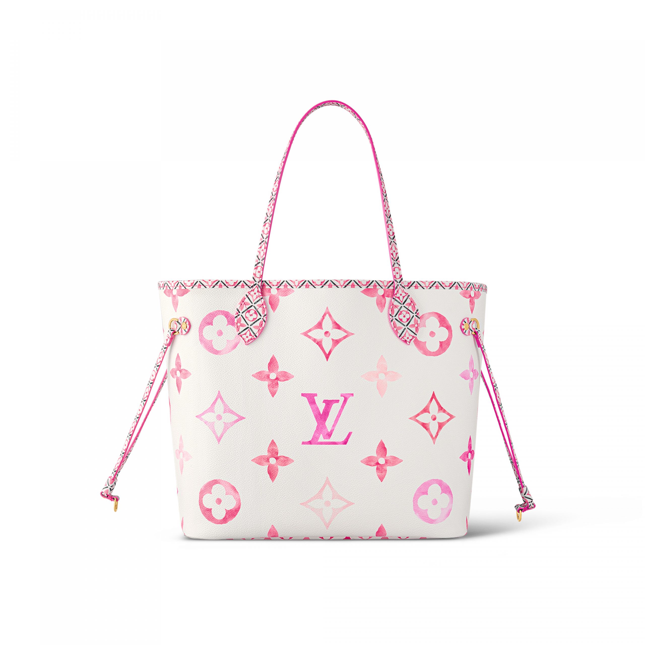 Lvlenka Louis Vuitton M22980 Neverfull MM Pink Monogram