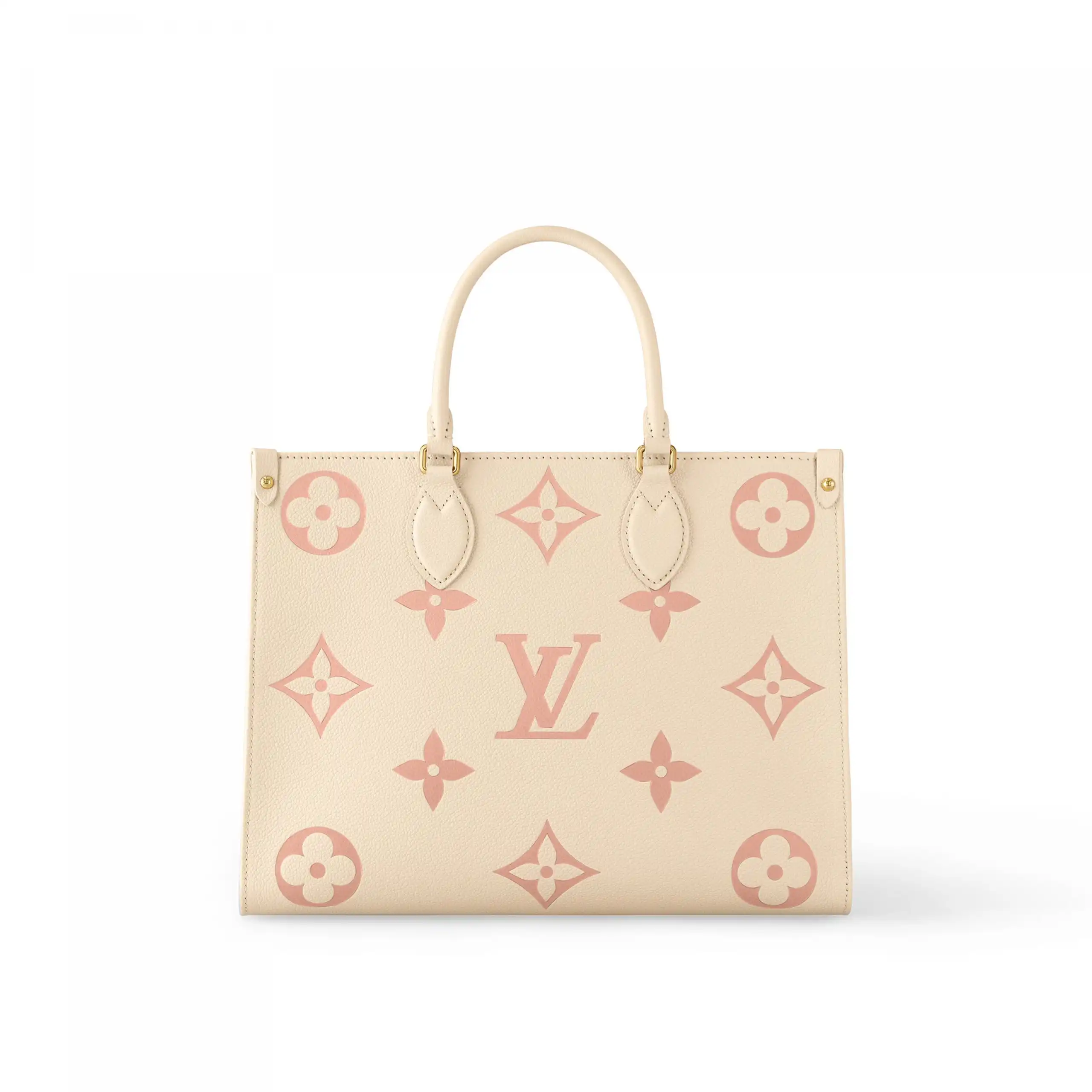 Cheap LF Louis Vuitton OnTheGo MM M21575 Crème Rose Trianon