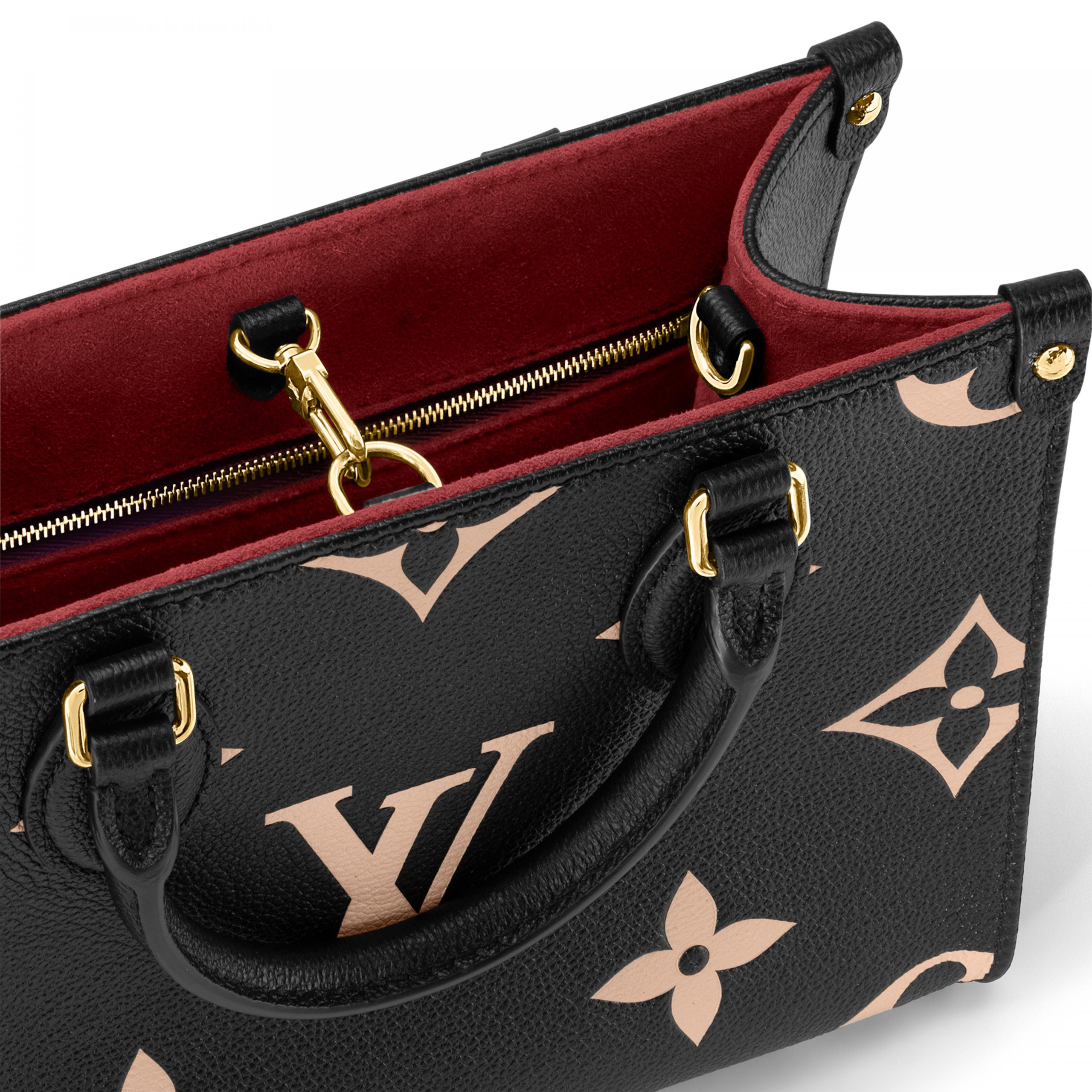 Lvlenka Louis Vuitton Onthego PM M45659 Black Beige