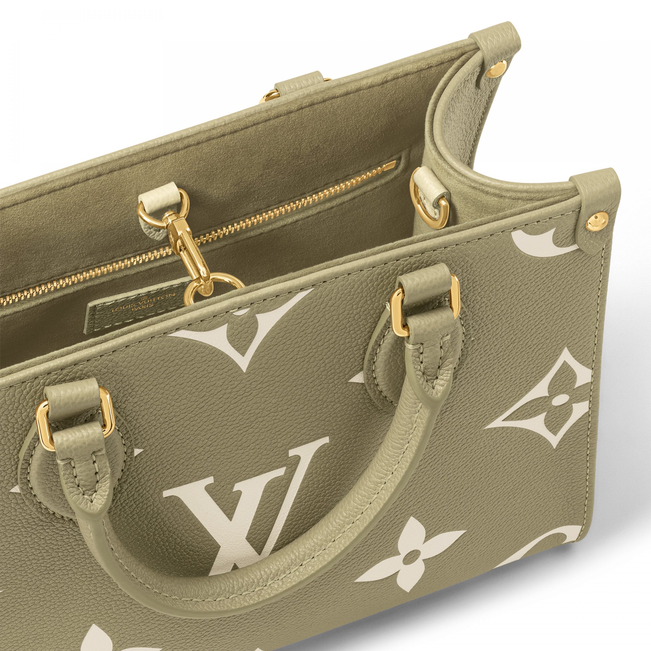 Lvlenka Louis Vuitton M46647 OnTheGo PM Khaki Cream