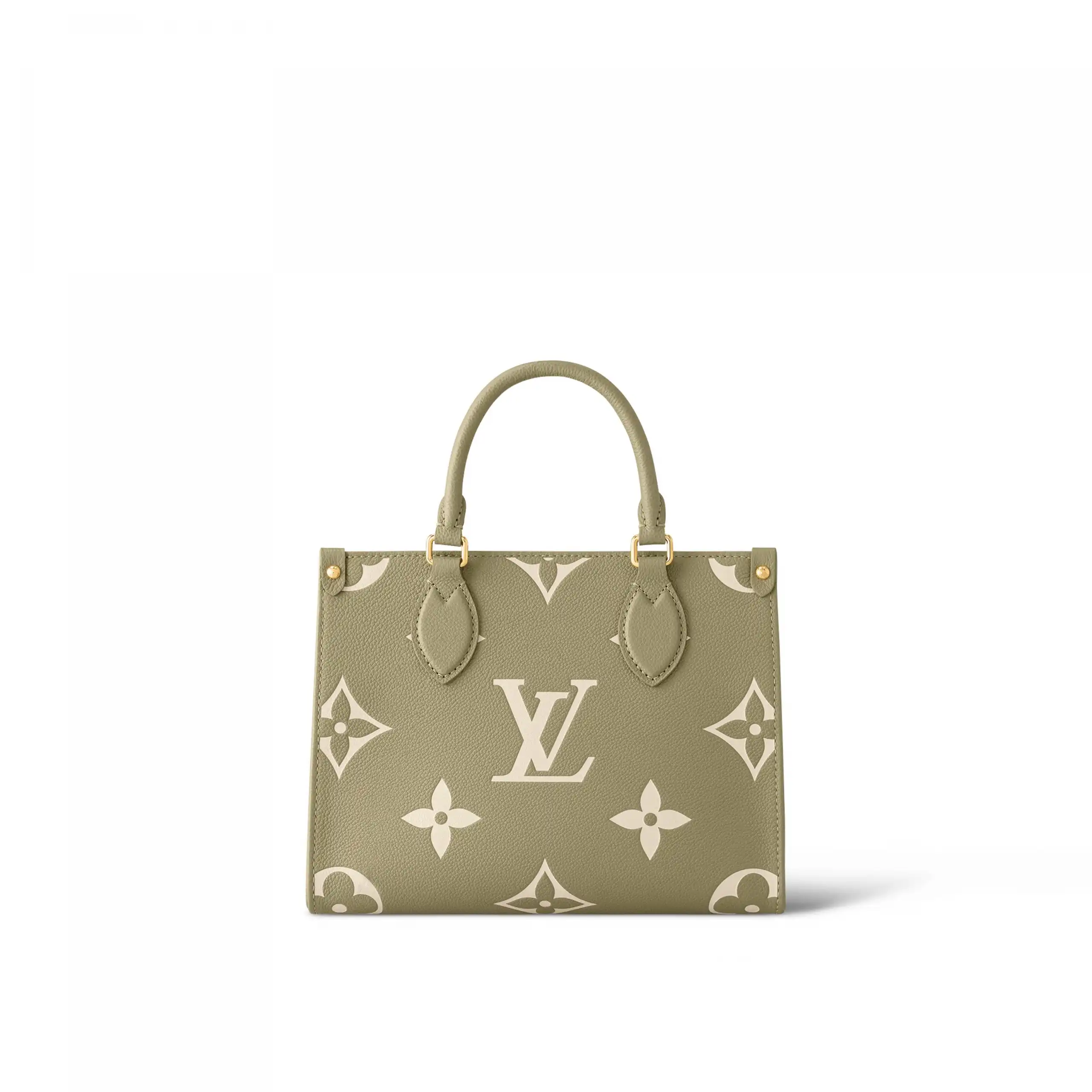 LF Louis Vuitton M46647 OnTheGo PM Khaki Cream