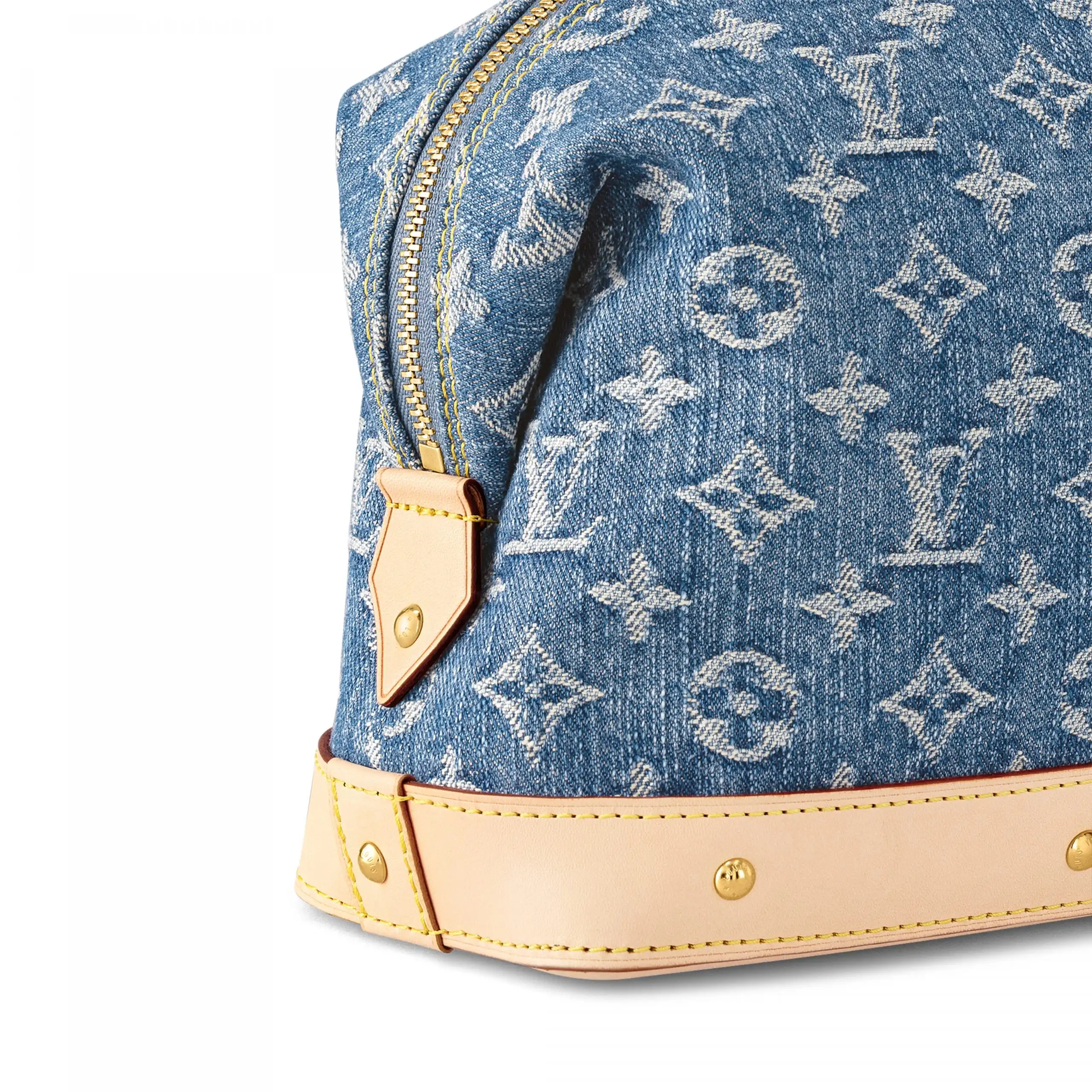 Affordable Louis Vuitton M24317 Pochette Cosmétique GM Denim Blue