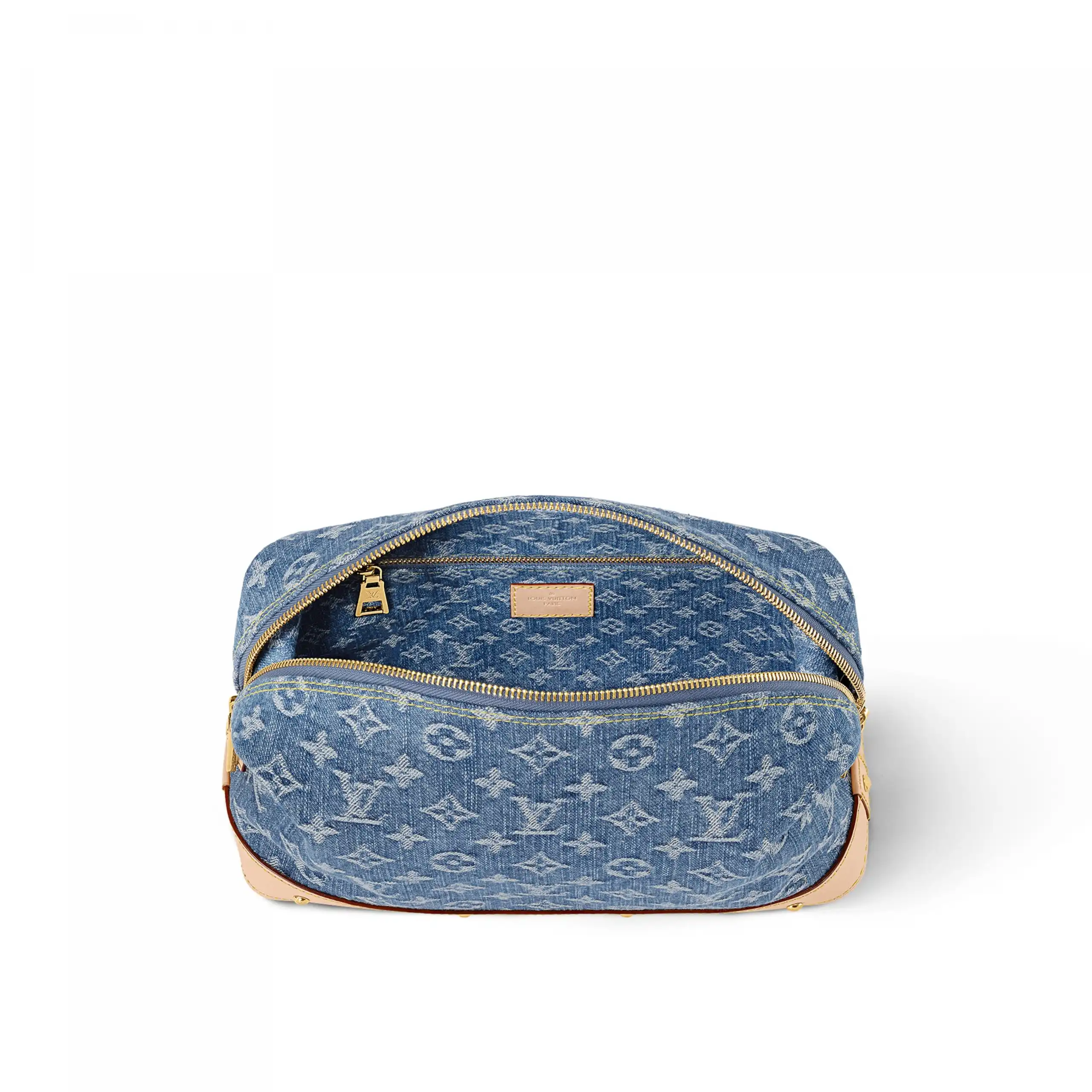 Affordable Louis Vuitton M24317 Pochette Cosmétique GM Denim Blue