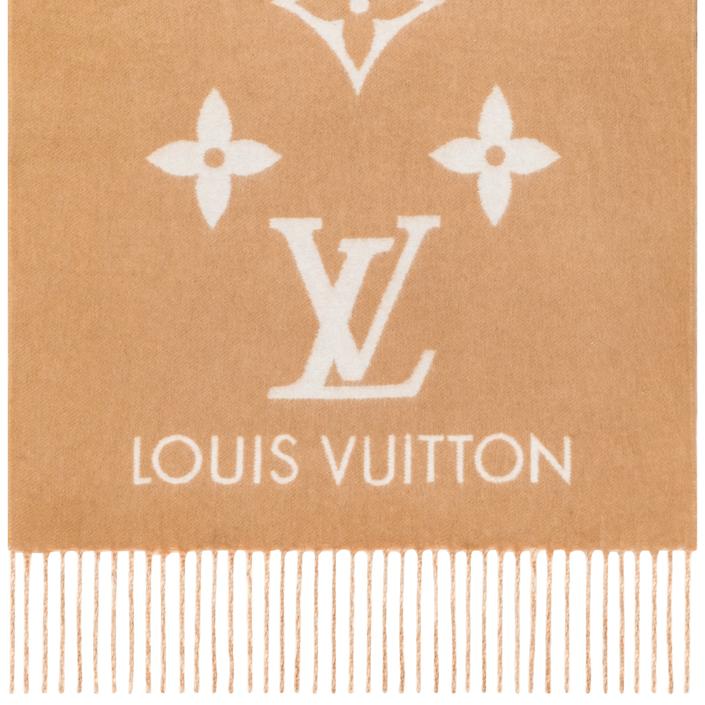 Lvlenka Louis Vuitton Beige M73675 Reykjavik Gradient Scarf