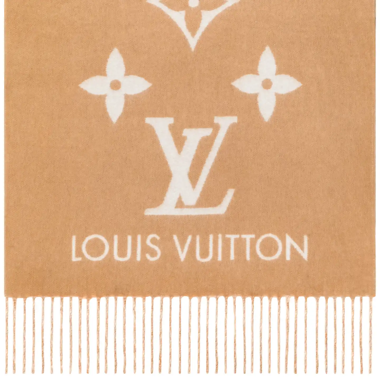 Cheap Louis Vuitton Beige M73675 Reykjavik Gradient Scarf