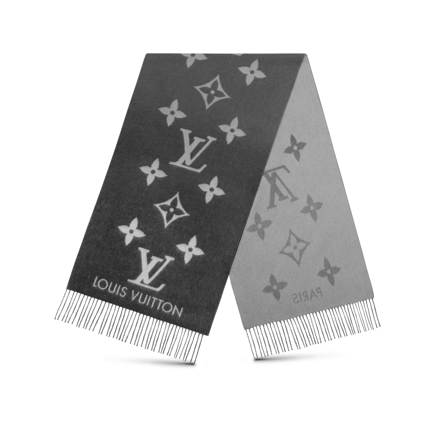 Lvlenka Louis Vuitton Grey M76336 Reykjavik Gradient Scarf