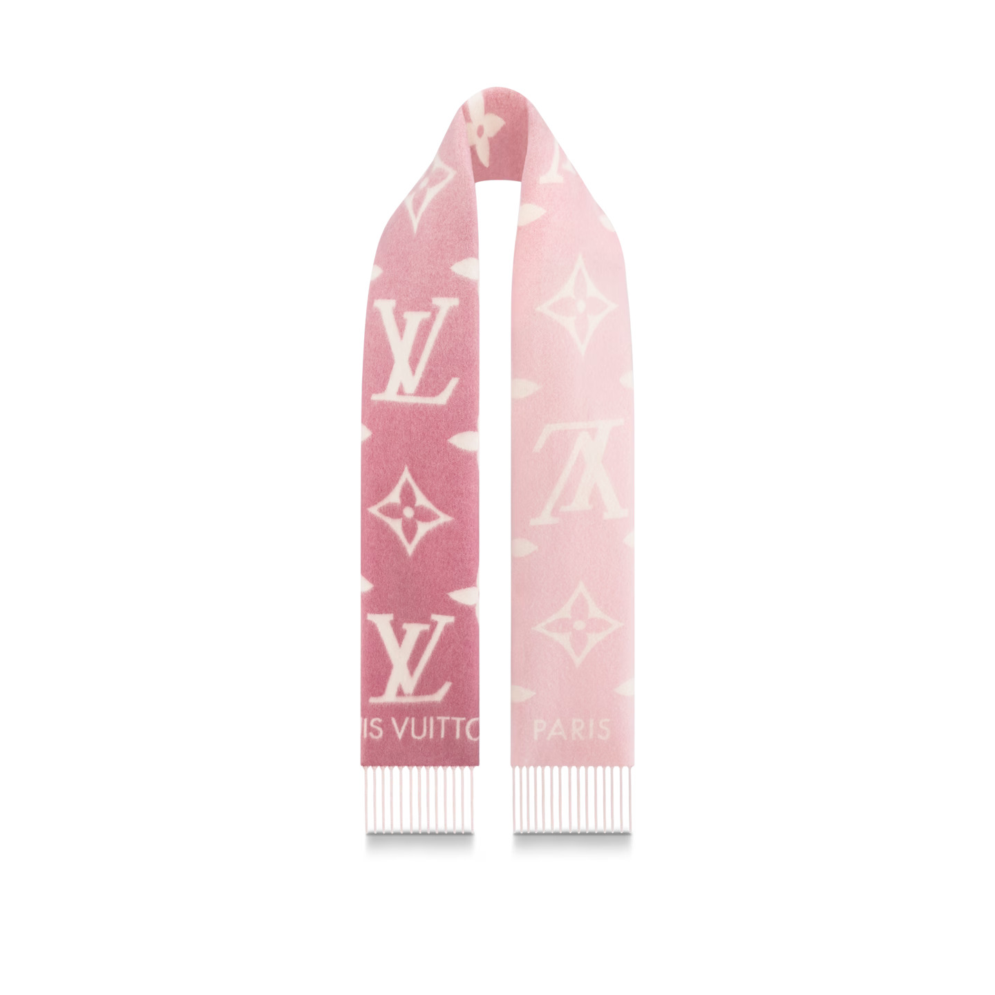 Lvlenka Louis Vuitton Light Pink M77375 Reykjavik Gradient Scarf