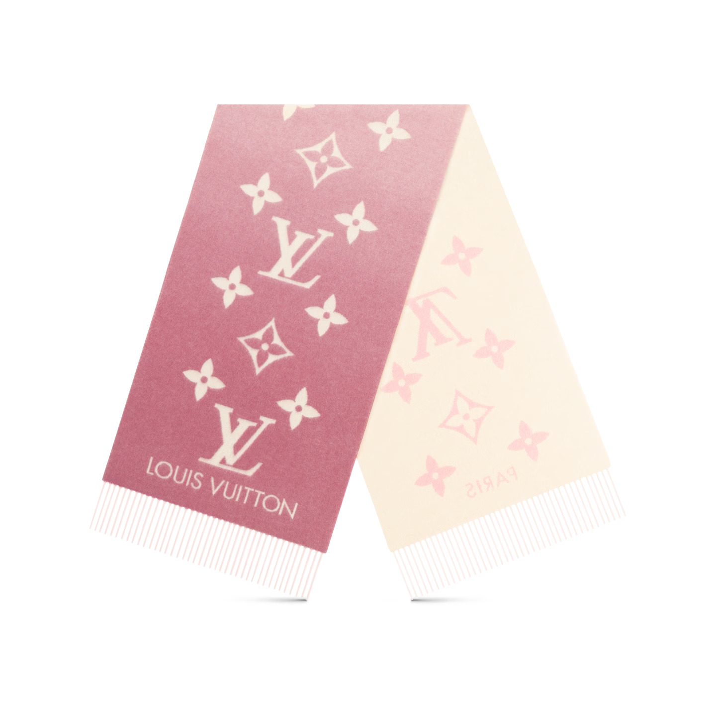 Lvlenka Louis Vuitton Light Pink M77375 Reykjavik Gradient Scarf