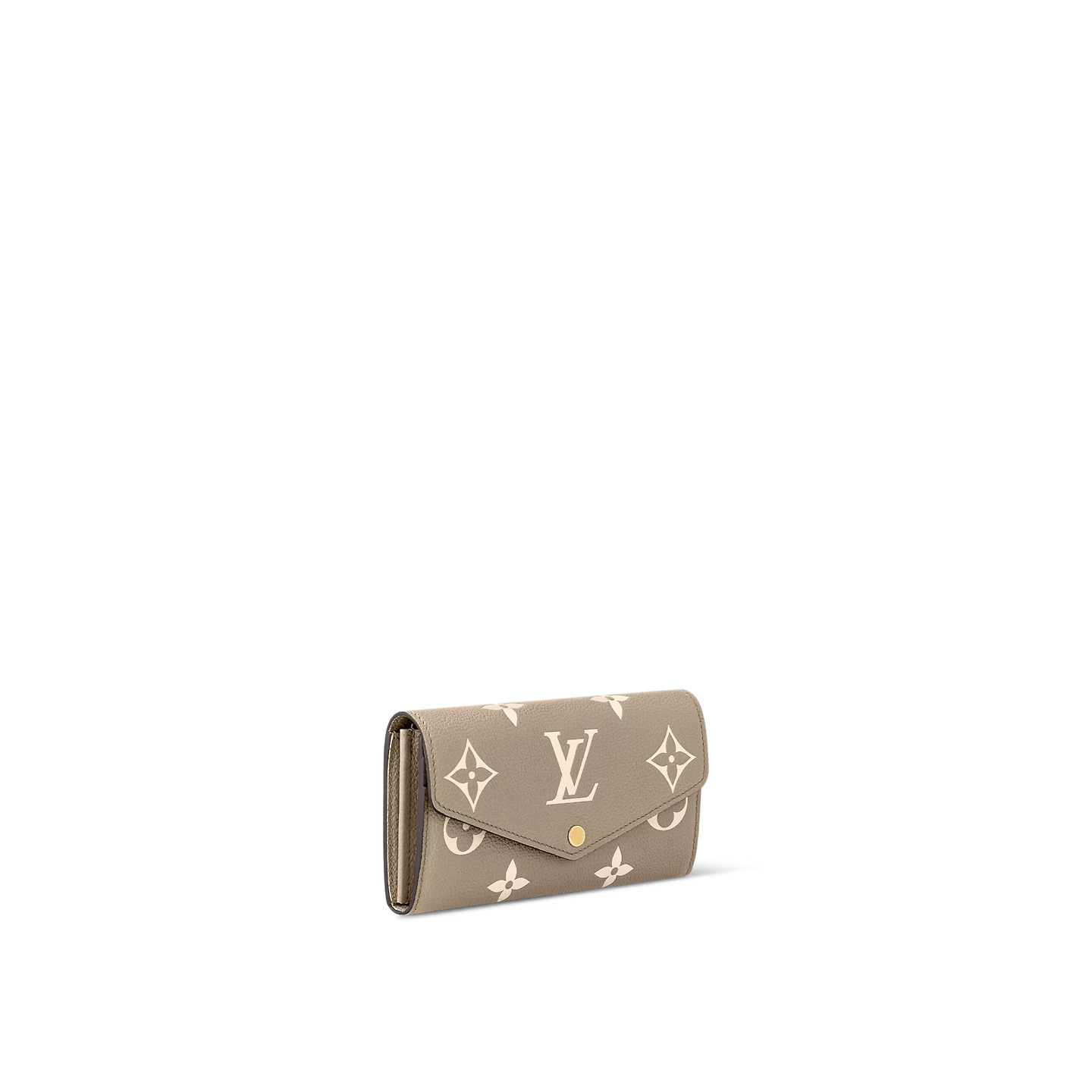 Louis Vuitton Bicolor Monogram Empreinte Leather M81049 Sarah Wallet