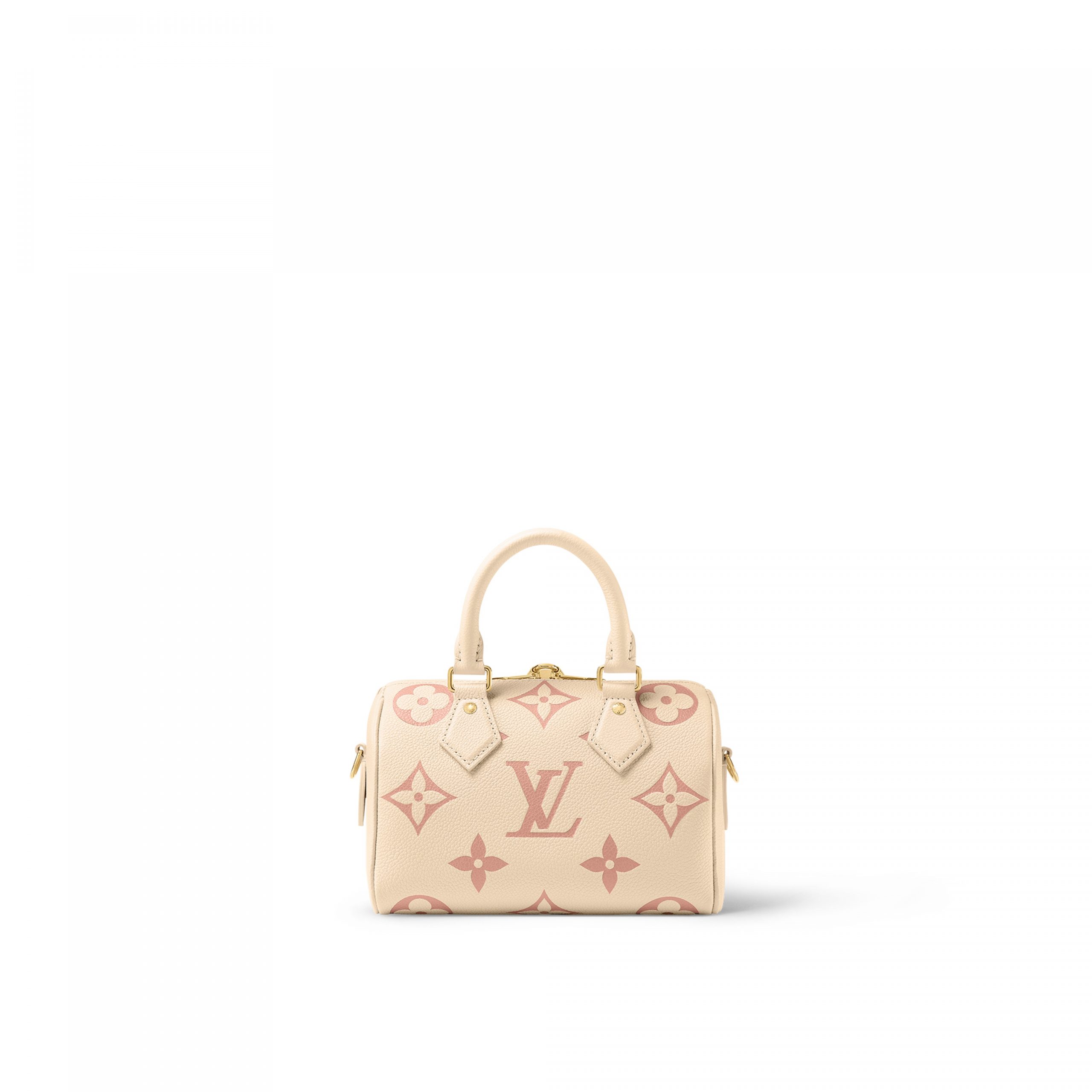 Lvlenka Louis Vuitton M46397 Speedy Bandoulière 20 Bicolor Monogram Empreinte Leather