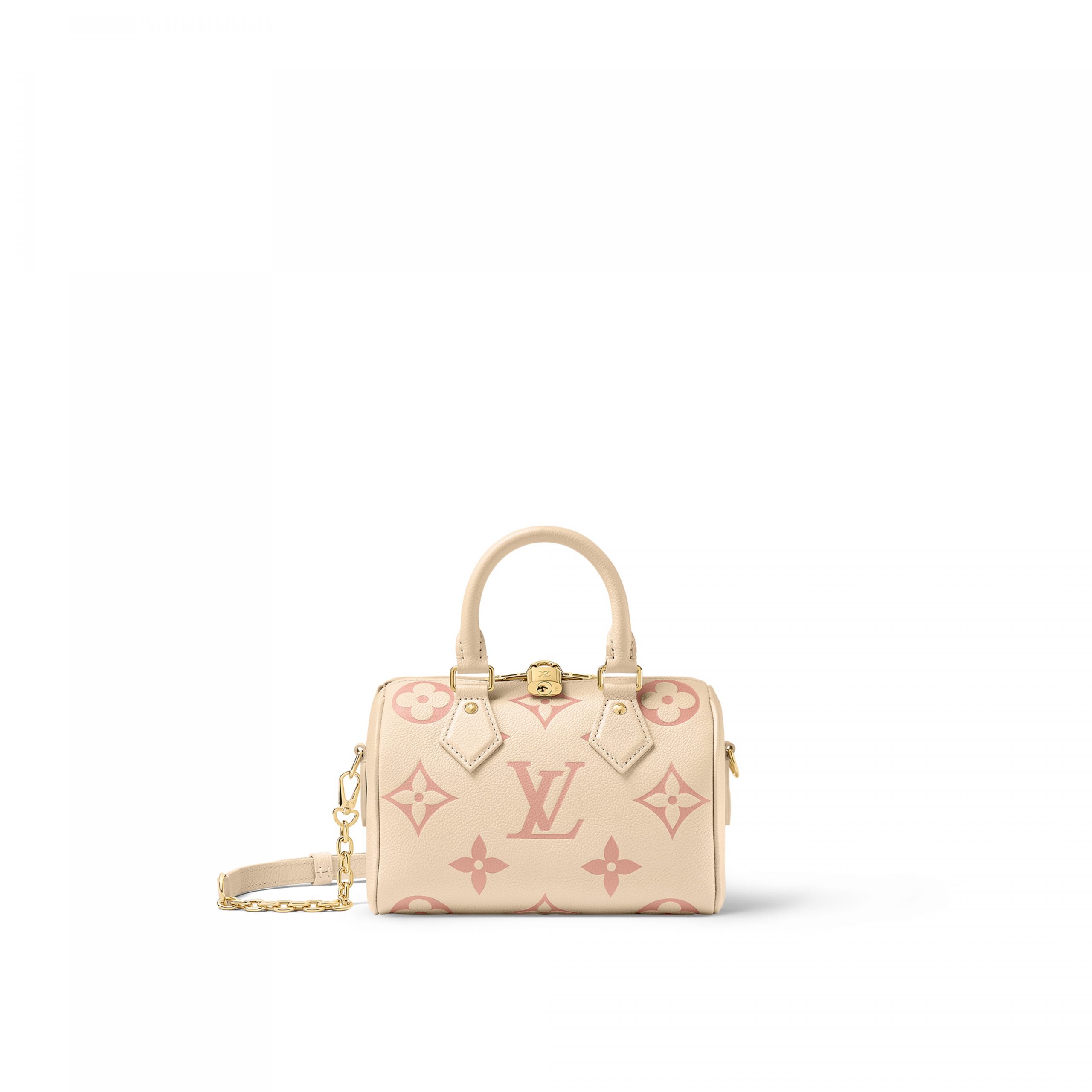 Lvlenka Louis Vuitton M46397 Speedy Bandoulière 20 Bicolor Monogram Empreinte Leather