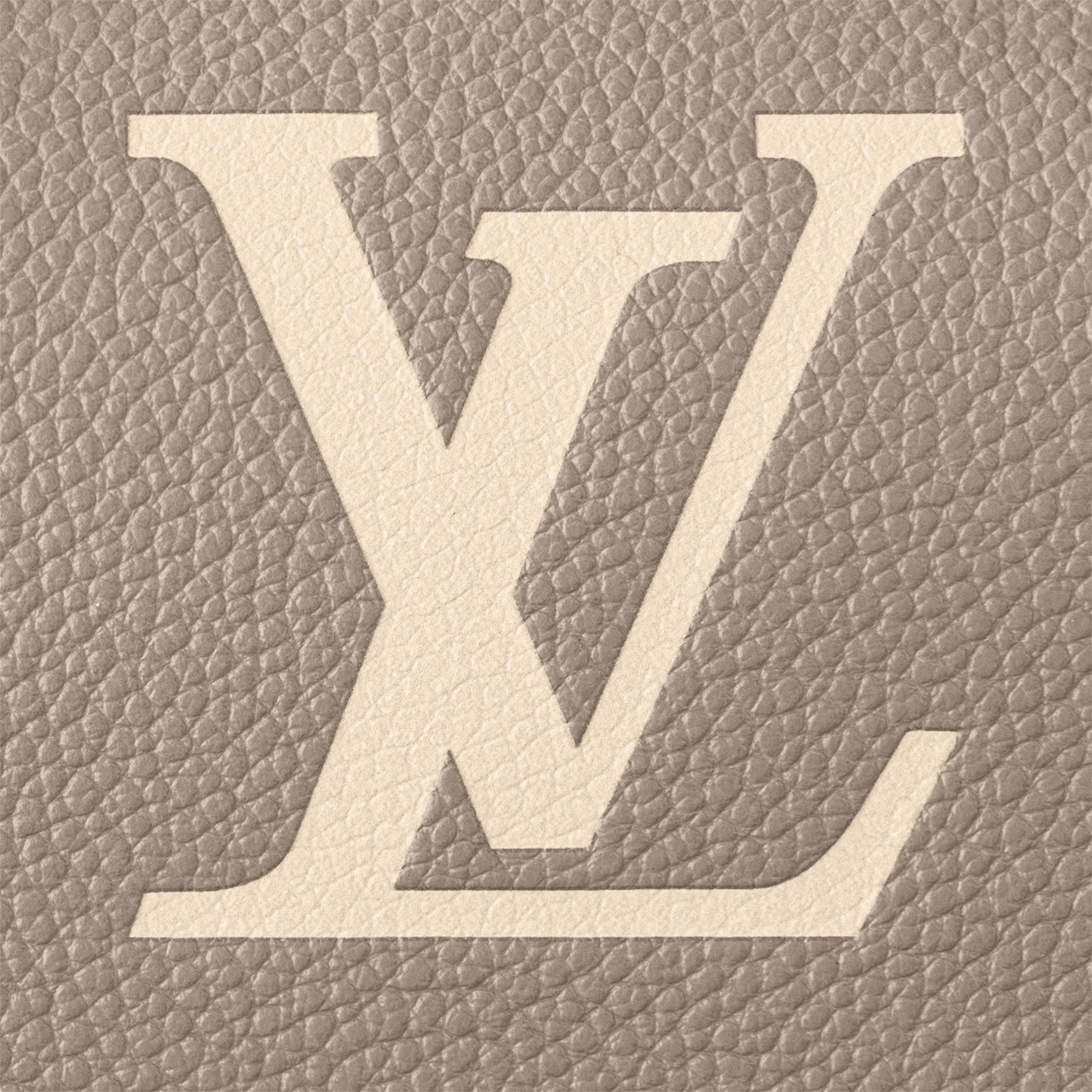 Lvlenka Louis Vuitton M46575 Speedy Bandoulière 20 Bicolor Monogram Empreinte Leather Tourterelle Gray