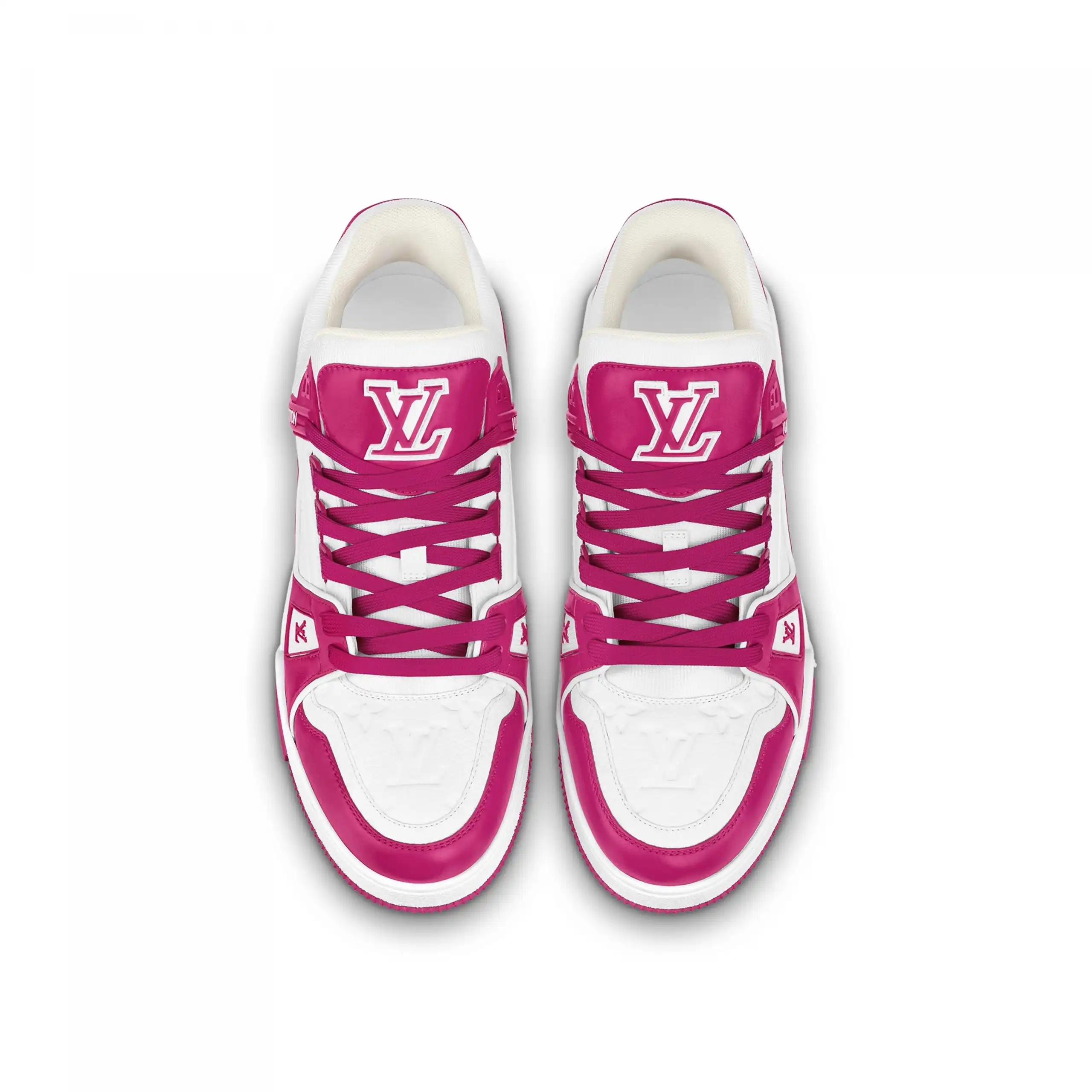 Affordable Louis Vuitton Trainer Sneaker Fuchsia 1ABOF2