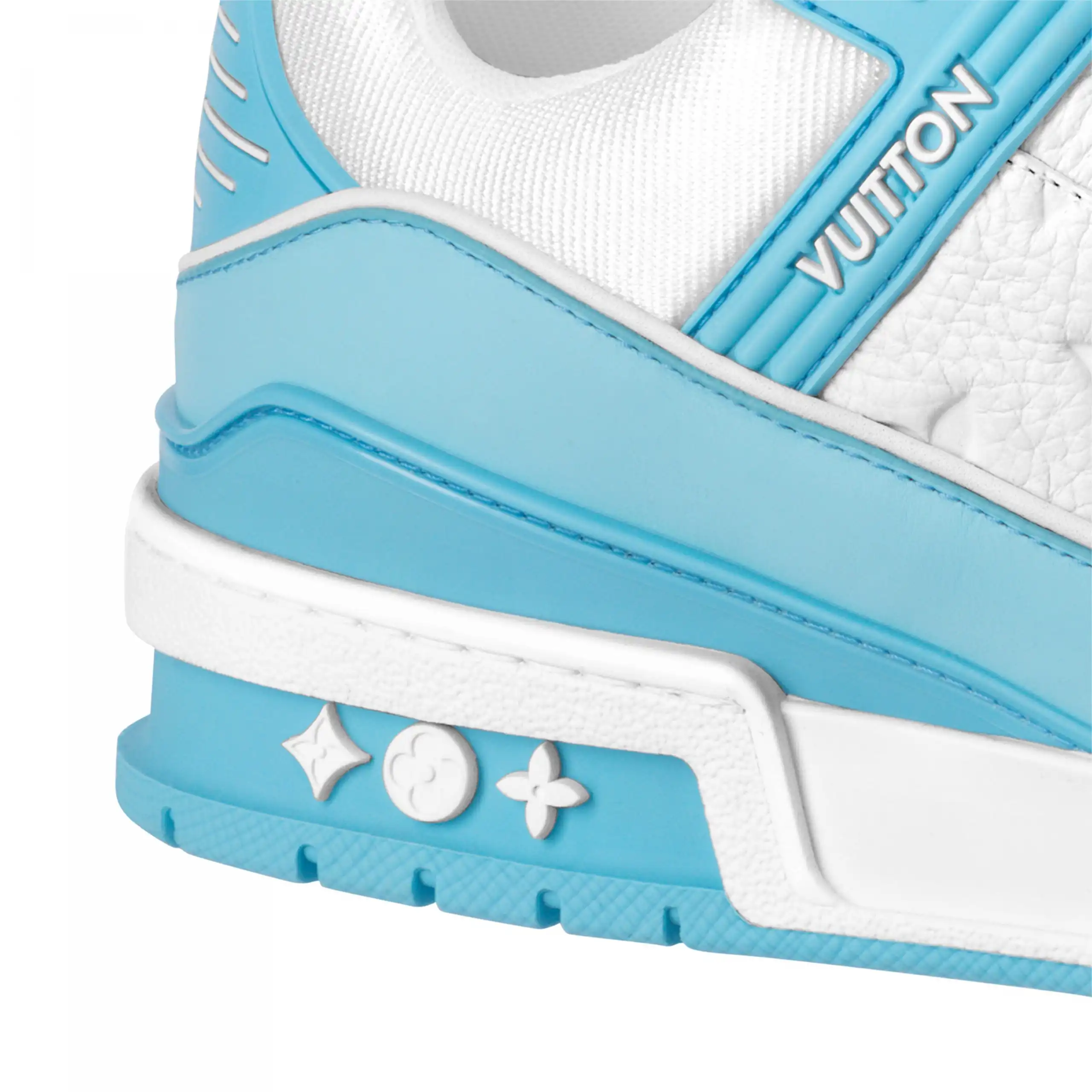 Affordable Louis Vuitton Trainer Sneaker Sky Blue 1ABOFM