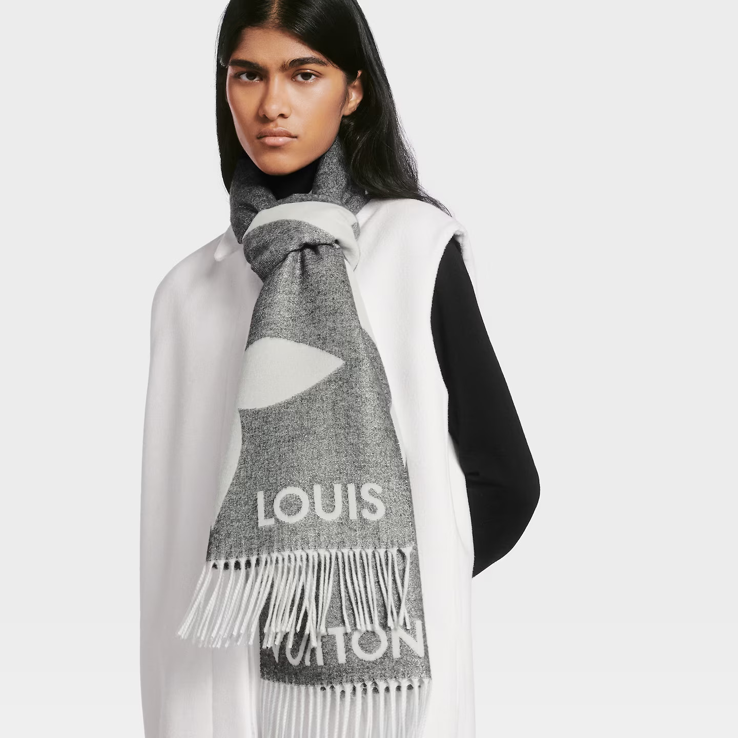 Lvlenka Louis Vuitton M78120 Ultimate Shine Scarf