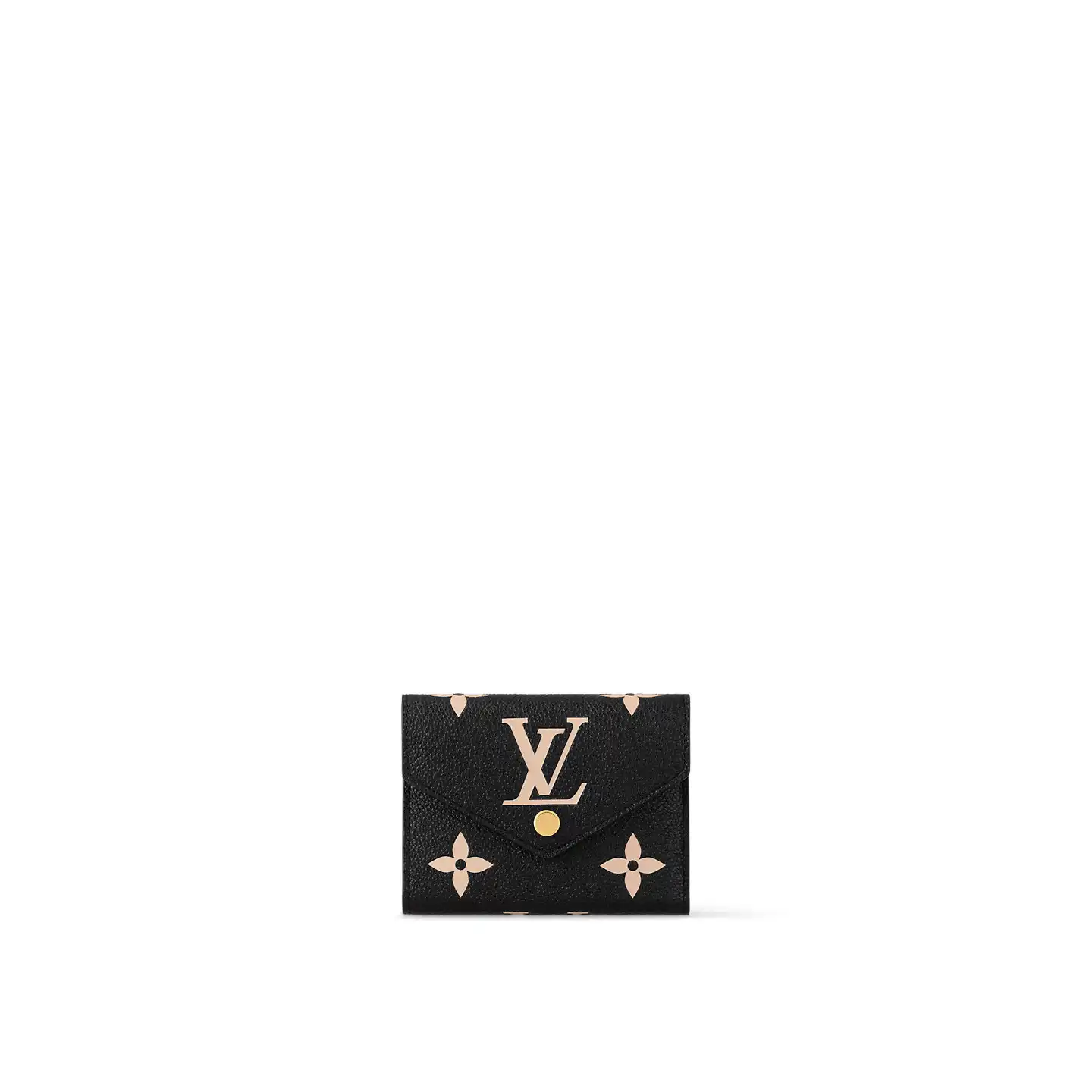 Louis Vuitton Black Beige M80968 Victorine Wallet