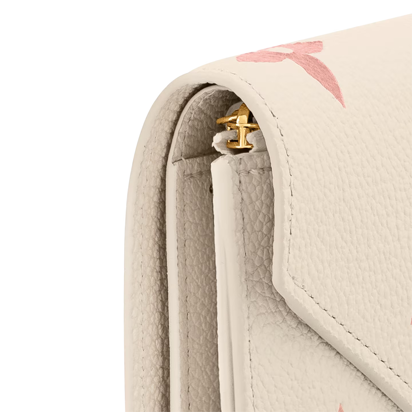 Louis Vuitton Crème   Rose Trianon M82062 Victorine Wallet