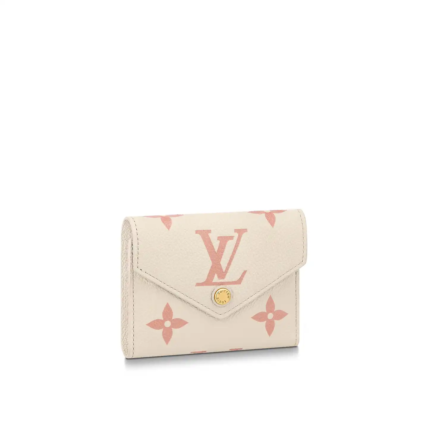 Louis Vuitton Crème   Rose Trianon M82062 Victorine Wallet