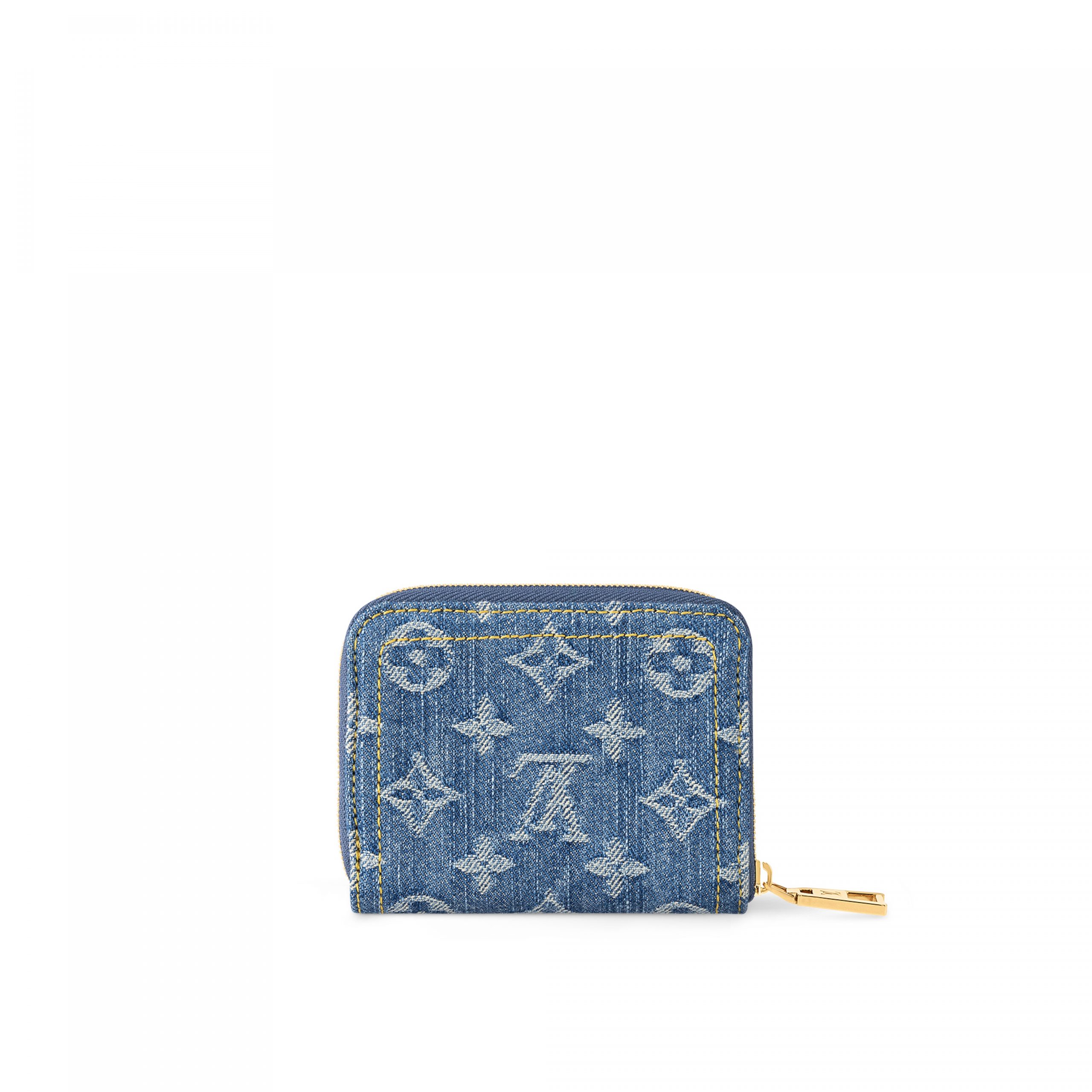 Lvlenka Louis Vuitton M82957 Zippy Coin Purse Denim Blue