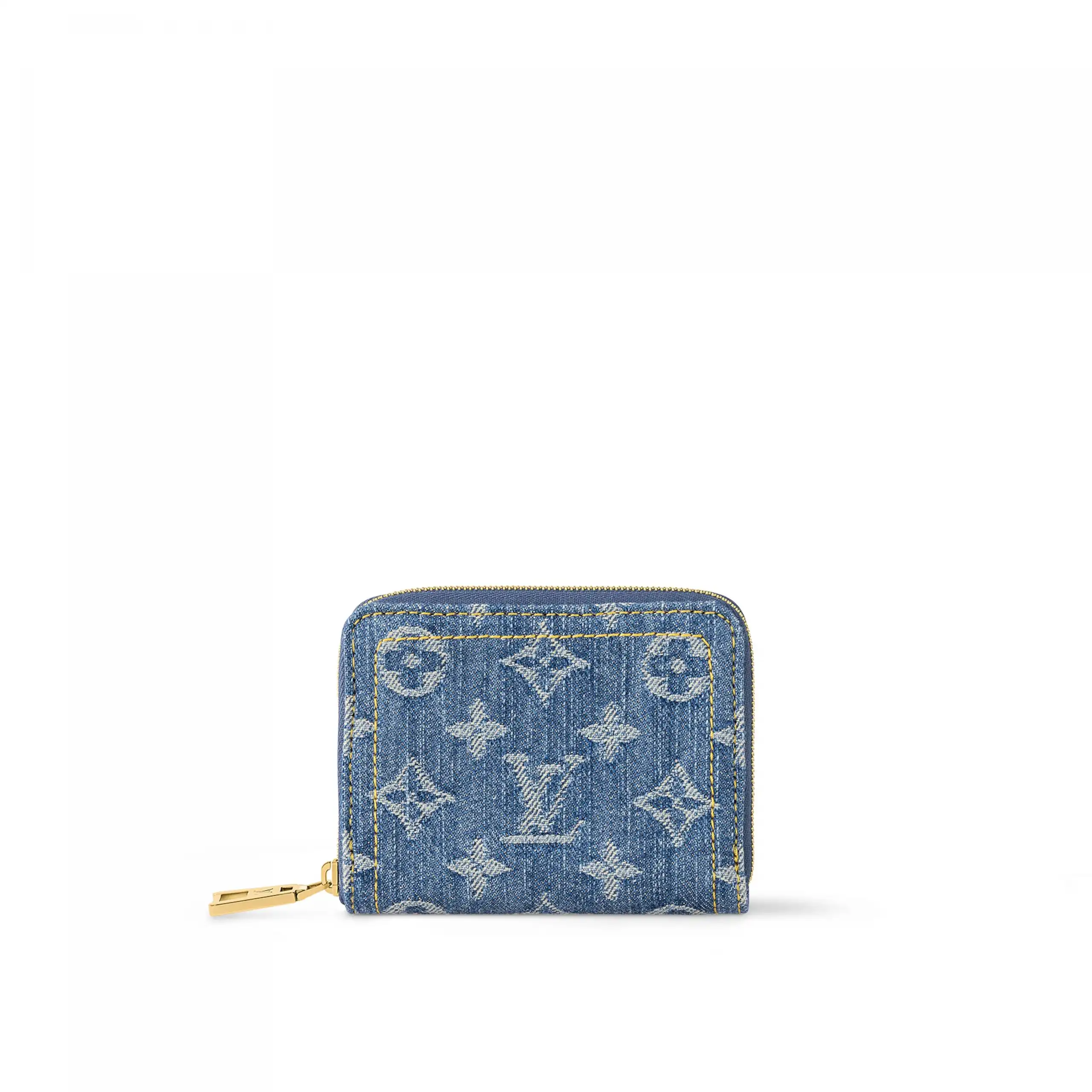 Louis Vuitton M82957 Zippy Coin Purse Denim Blue